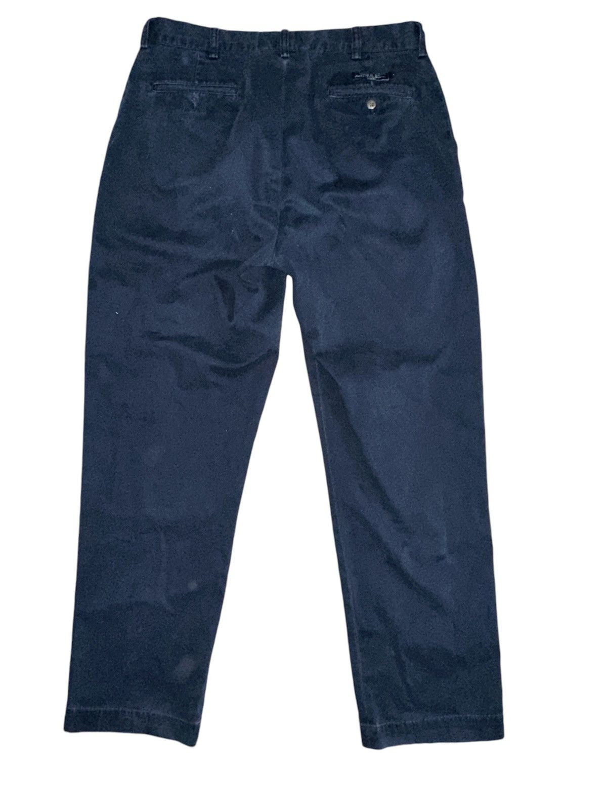Polo Ralph Lauren Polo Ralph Lauren Classic Polo Chino Pants Denim Navy Blue Size US 35 - 2 Thumbnail