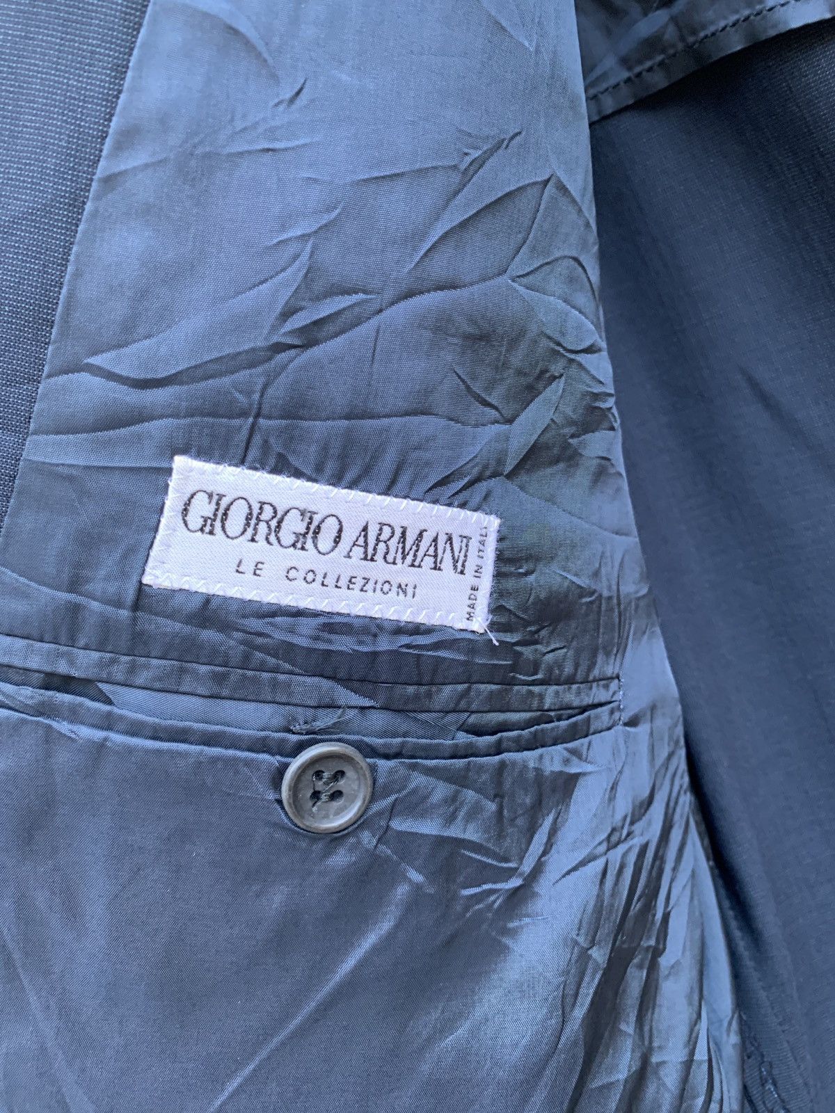 Giorgio Armani Vintage Giorgio Armani Le Collezioni Blazer Jacket Size US L / EU 52-54 / 3 - 8 Thumbnail