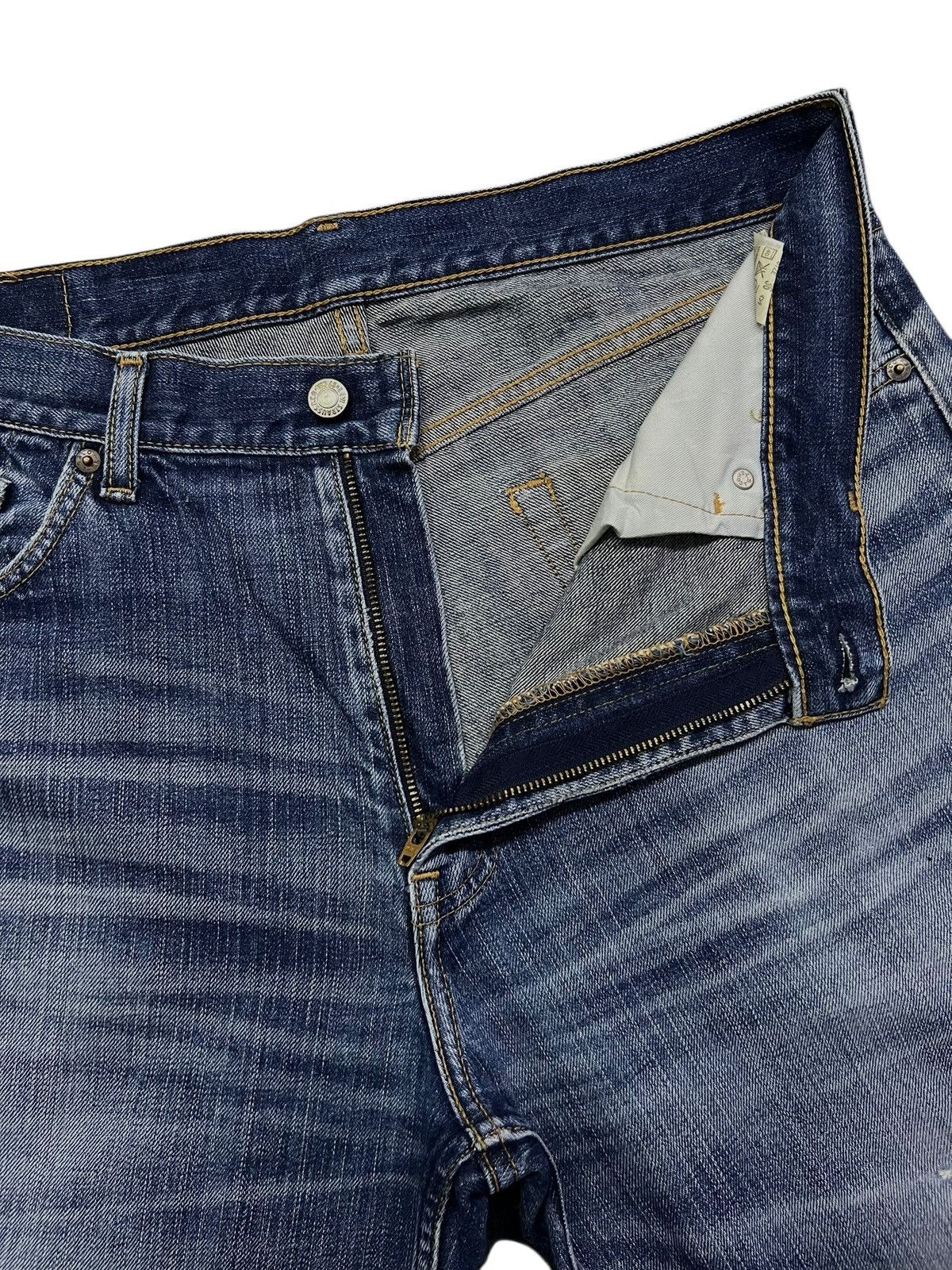 Levi's Baggy Vintage Levi’s 533 Japan - Faded Wash,Distressed Denim Size US 36 / EU 52 - 9 Thumbnail