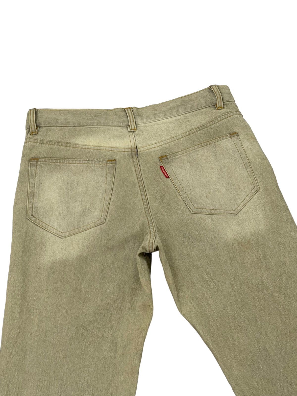 Tornado Mart Flare Jeans Tornado Mart Distress Dirty Faded Boot Cut 7🟦5 Size US 31 - 17 Thumbnail