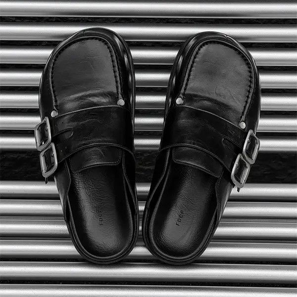 Other Stylish Black Buckle Clogs for Comfort and Fashion Size US 10 / EU 43 - 4 Thumbnail