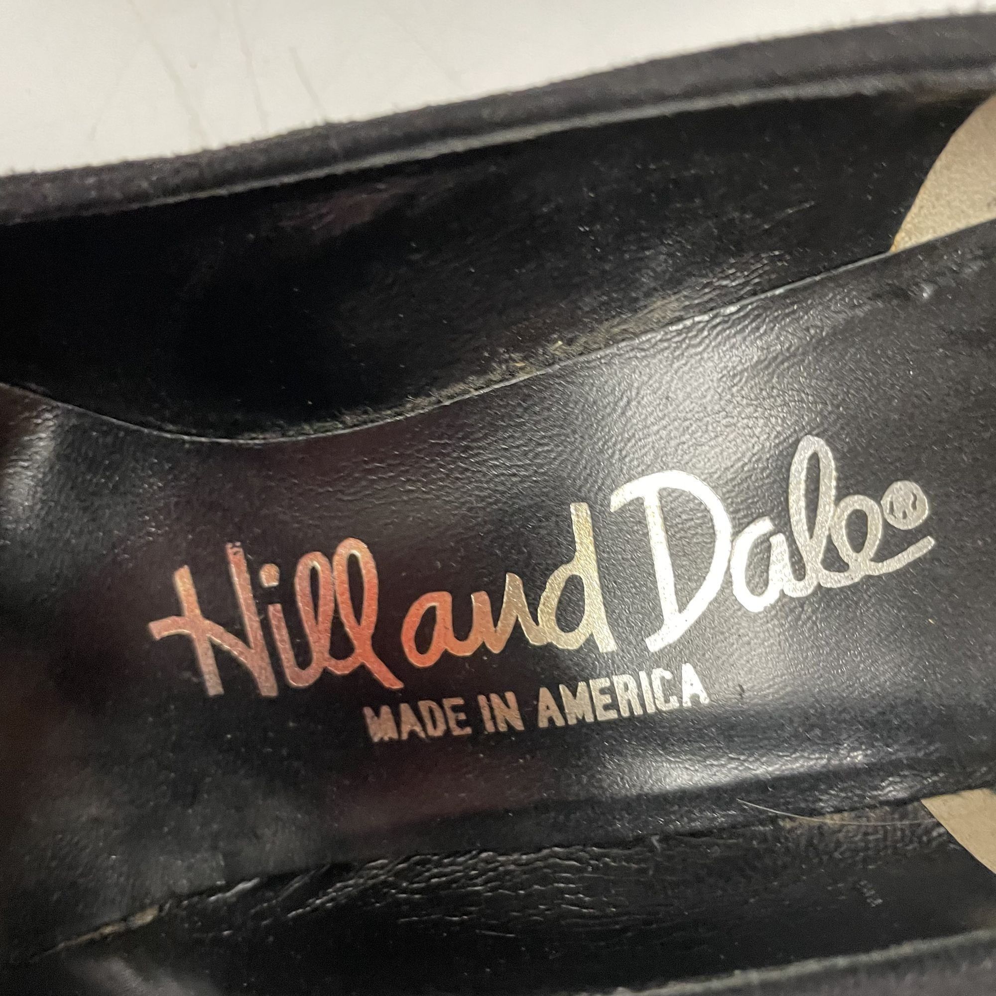 Other Vtg Hill & Dale Suede Leather Pumps Medallion High Heels Size US 5.5 / IT 35.5 - 5 Thumbnail