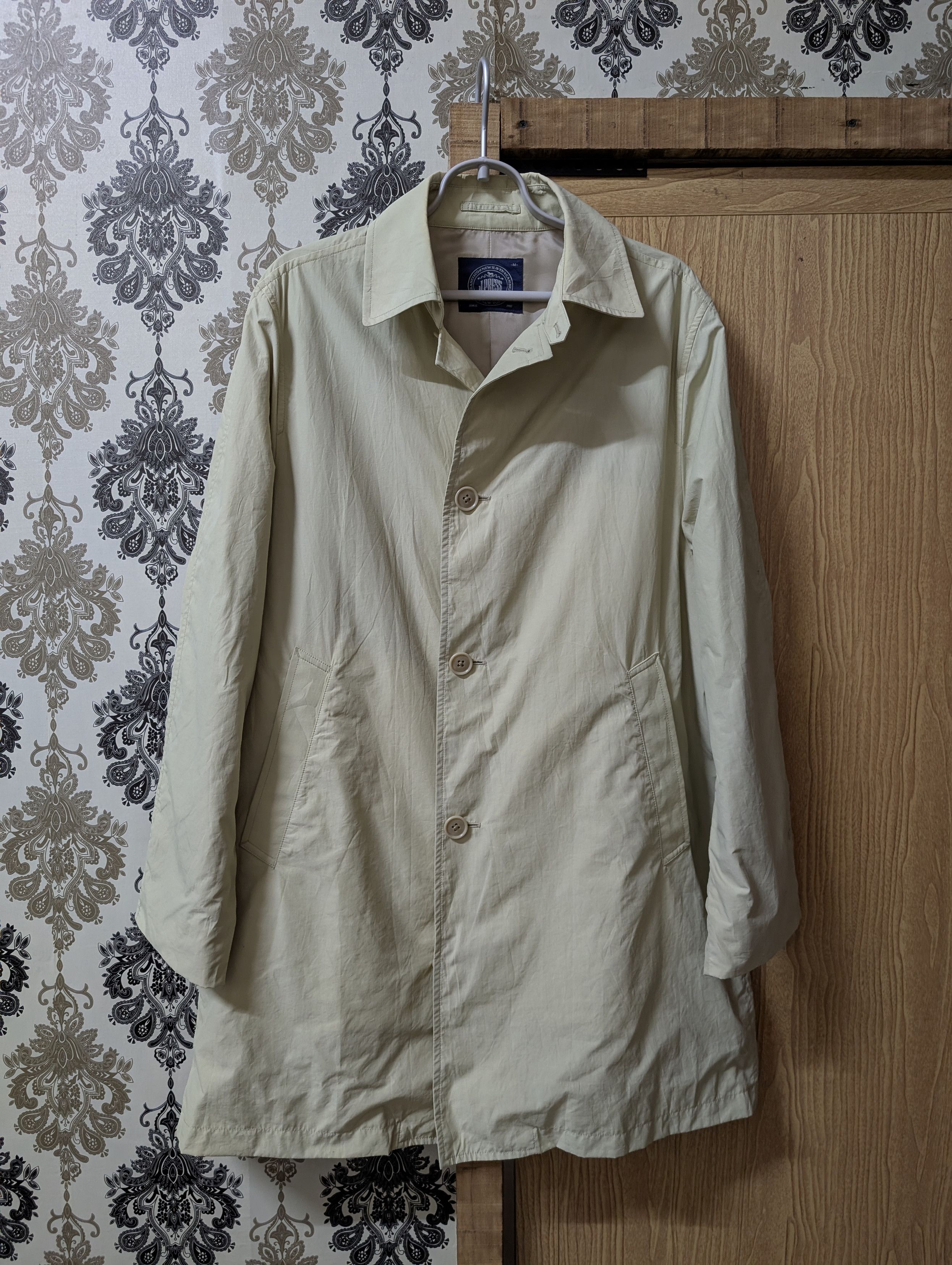 J. Press Vintage J Press Jacket Beige Mac Single Breasted Raincoat Size US M / EU 48-50 / 2 - 2 Thumbnail