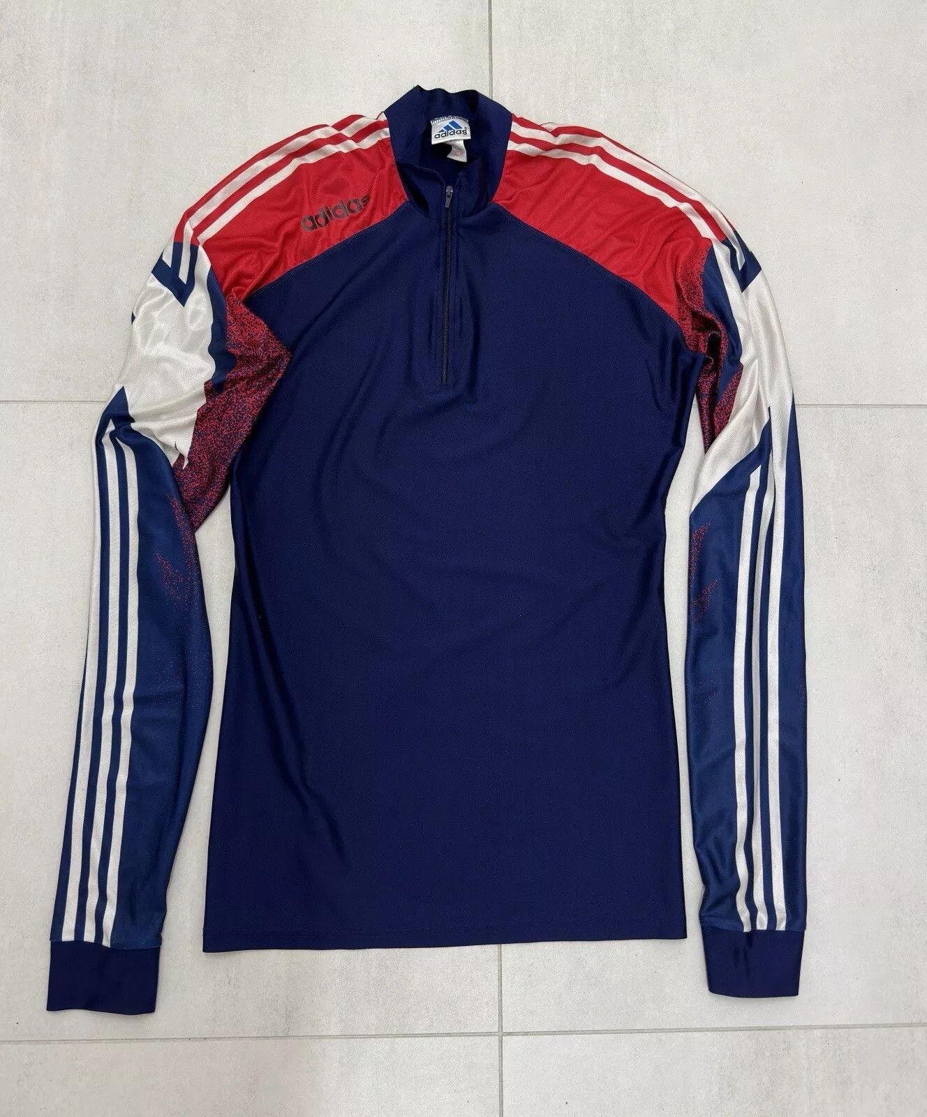 Adidas VINTAGE 90s ADIDAS SKI ICE SKATES SHIRT LONG SLEEVE MENS Size US L / EU 52-54 / 3 - 3 Thumbnail