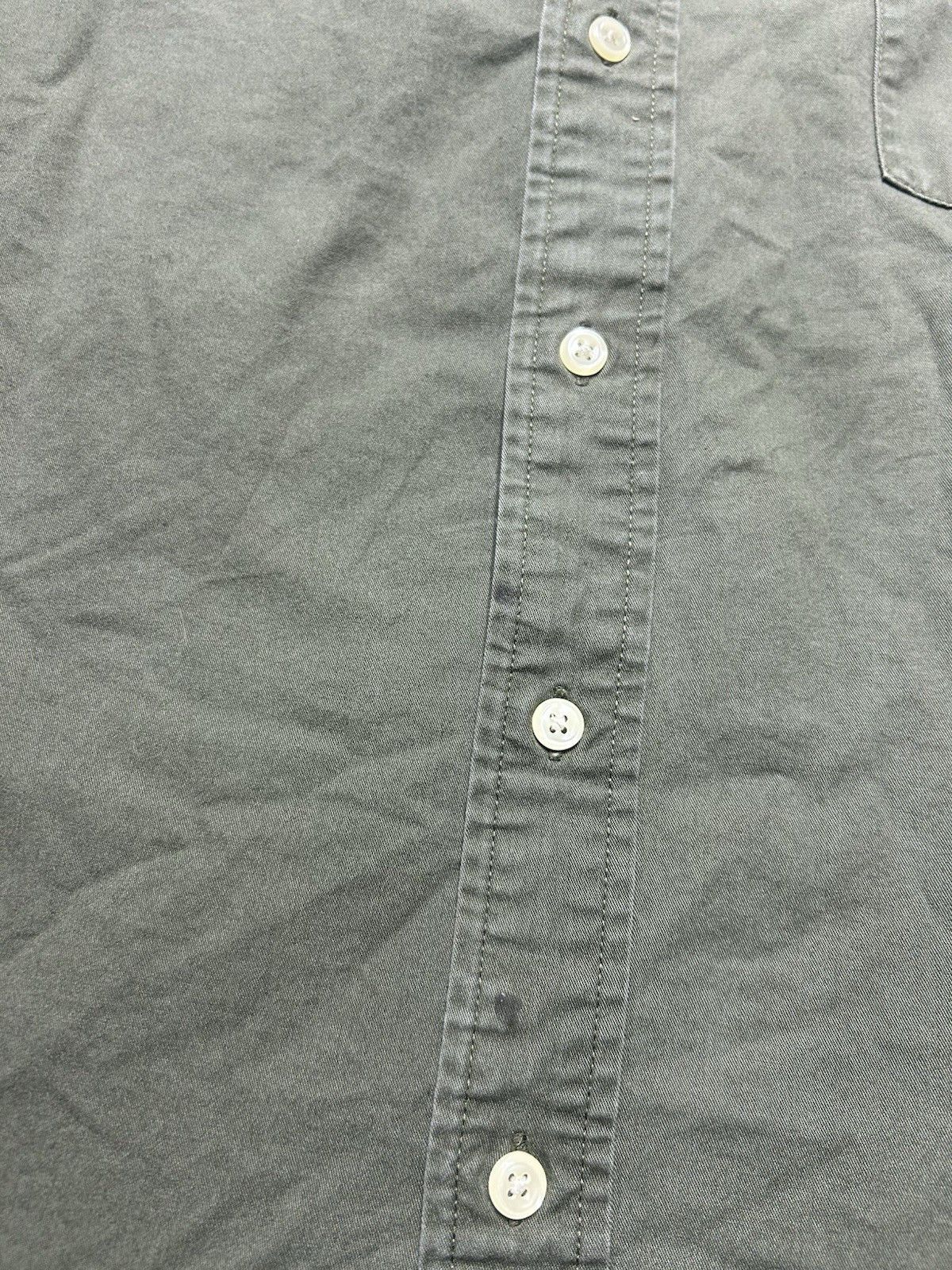Eddie Bauer Eddie Bauer button shirt olive drab army green cotton XL Size US XL / EU 56 / 4 - 3 Thumbnail