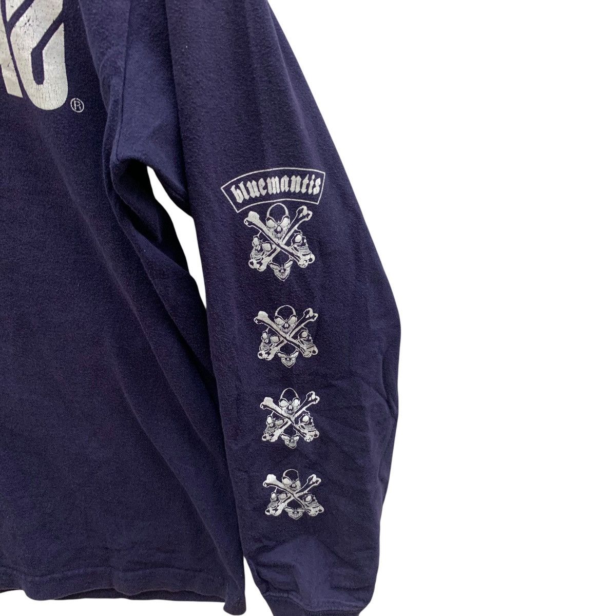 Other BLUEMANTIS Crossbones Graphic Long Sleeve Tee Shirt Top Size US M / EU 48-50 / 2 - 8 Thumbnail