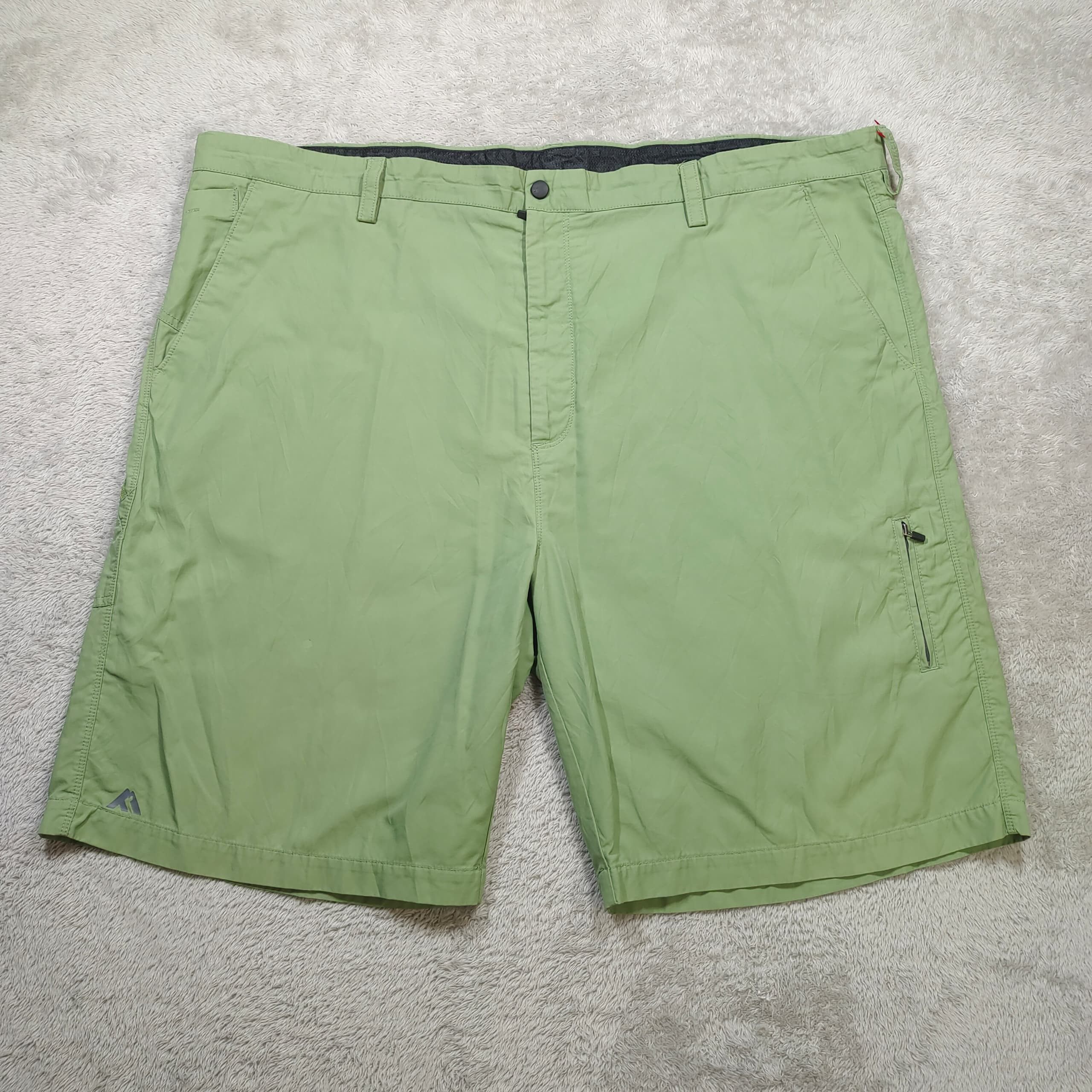 Stussy × Vintage TAHOE RIVER OUTFITTERS WAIST 47 GREEN OUTDOOR TRAVEL SHORTS Size US 44 / EU 60 - 1 Thumbnail