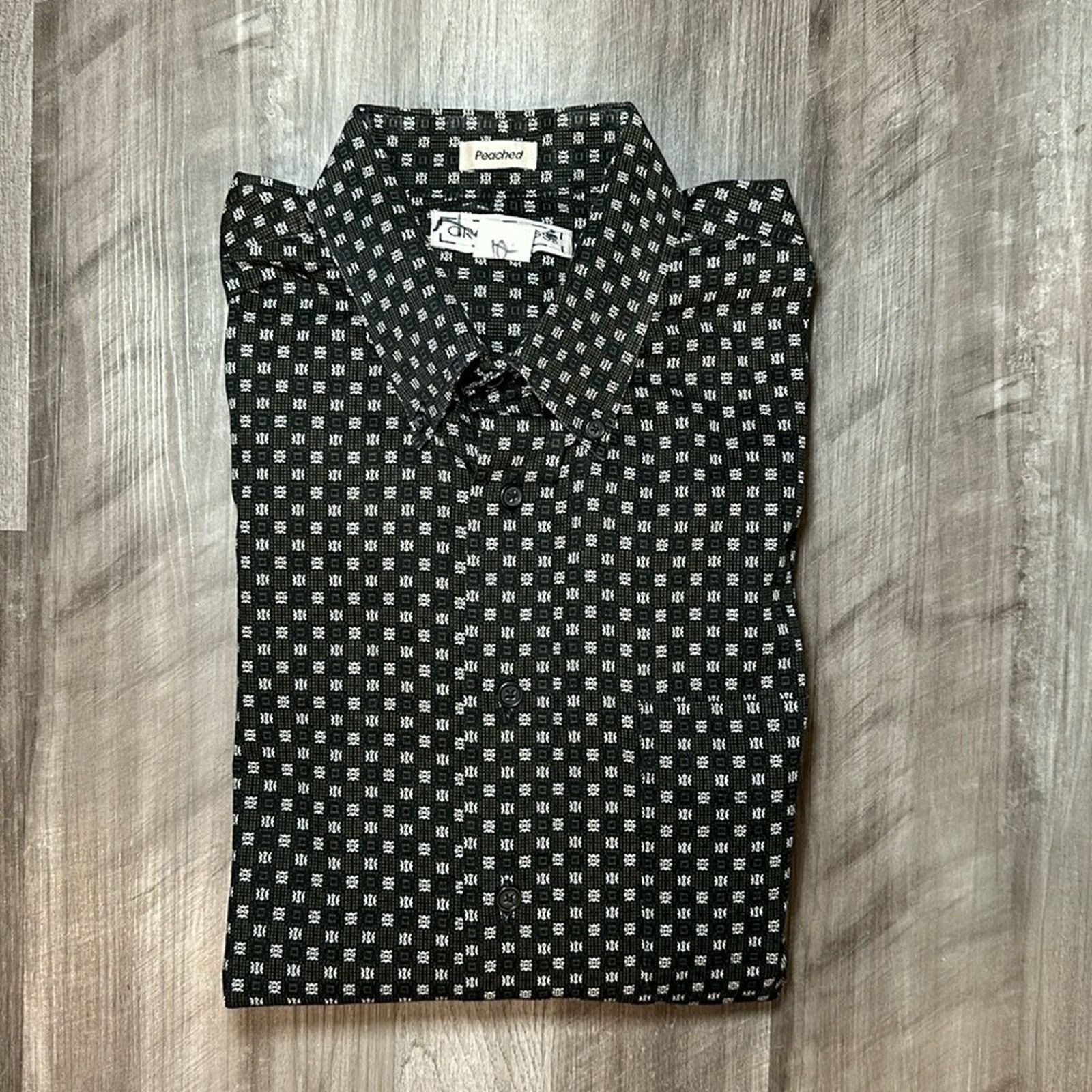 Other Crossings Peached Long Sleeve Button Down - Large Size US L / EU 52-54 / 3 - 1 Thumbnail