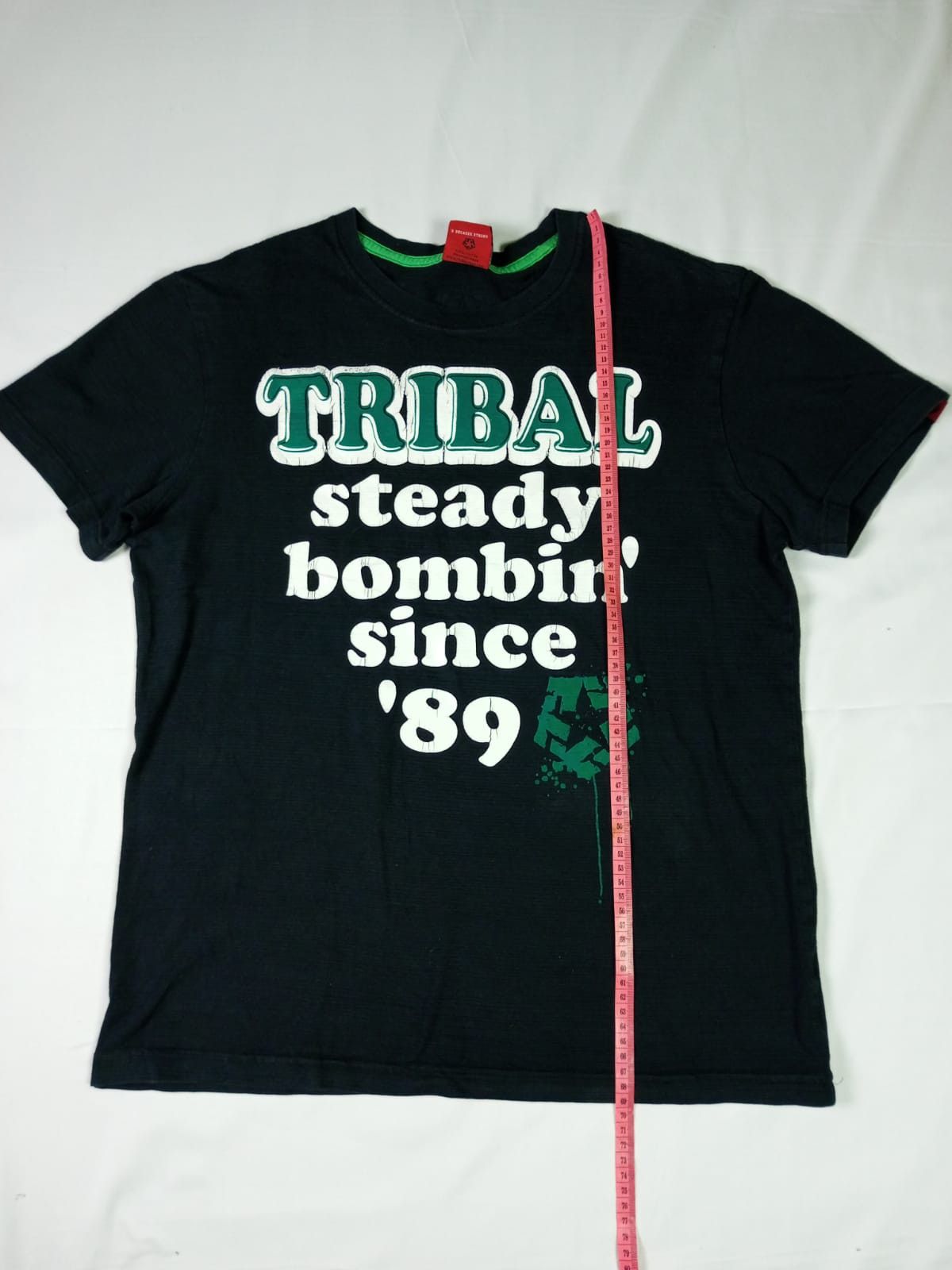 Designer × Japanese Brand × Tribal Streetwear TRIBAL GEAR Steady Bombin' Since '89 Shorts Sleeve Y2K Style Size US L / EU 52-54 / 3 - 8 Thumbnail