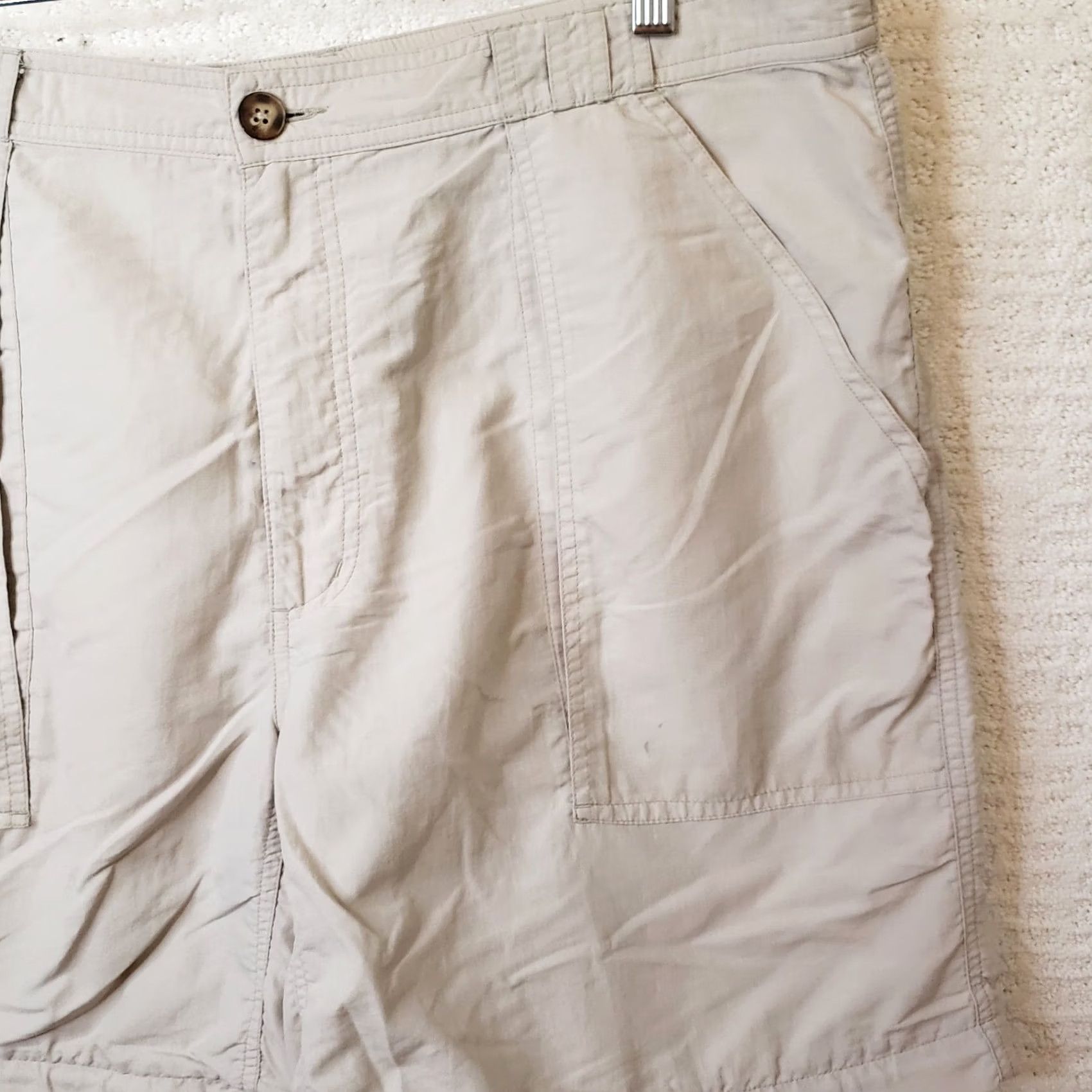 The North Face The North Face Sprag Shorts Men 38x9 Reg Cargo Pocket Beige Logo Stretch Chino Regular Size US 38 / EU 54 - 5 Thumbnail