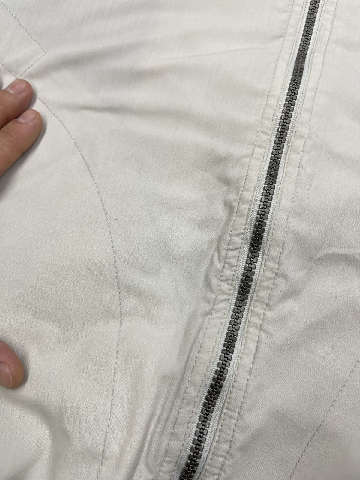 Nike Vintage Nike Jacket Beige Drill Big Logo y2K ACG TN Size US XL / EU 56 / 4 - 13 Thumbnail