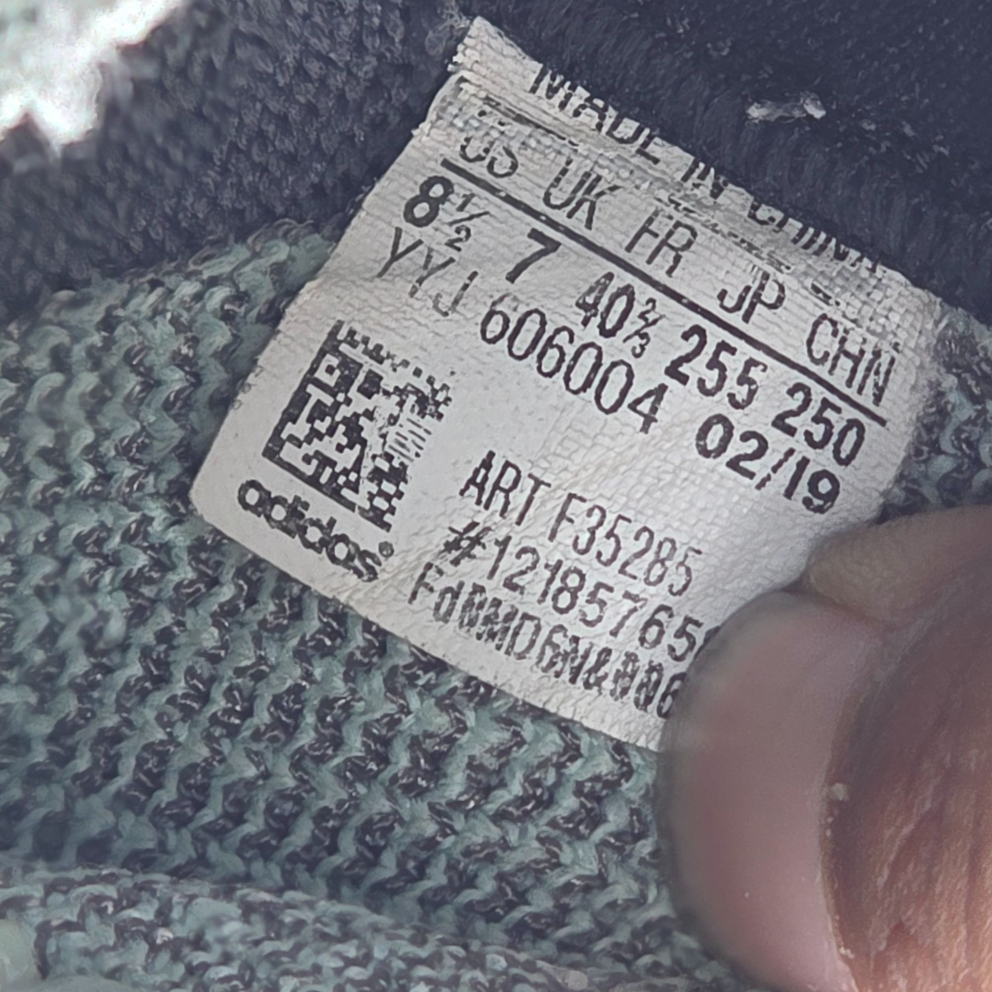 Adidas Adidas UltraBoost 19 Ice Mint Womens Size 8 Green Athletic S Size US 8 / IT 38 - 9 Thumbnail