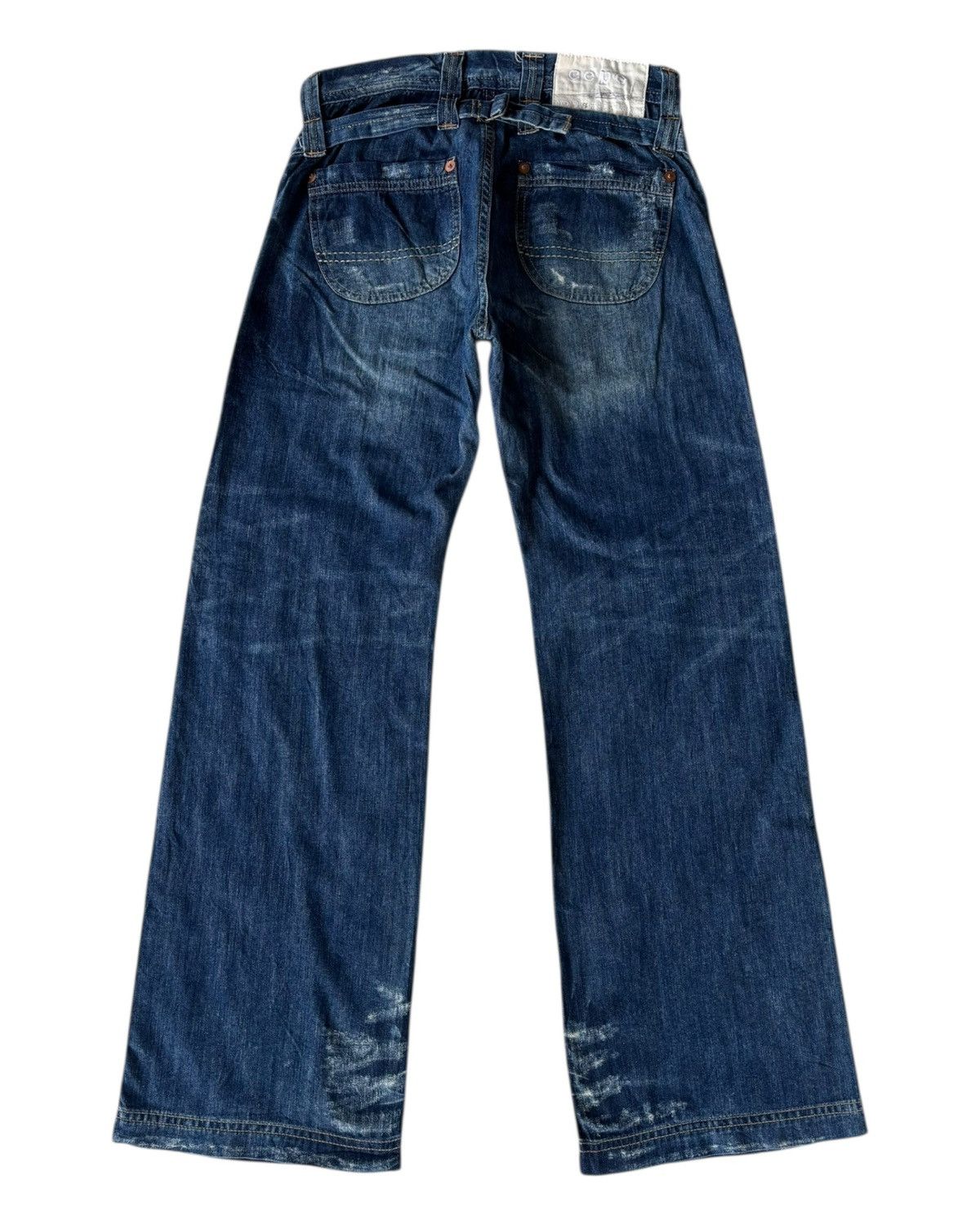 45rpm × Japanese Brand × Kapital Vintage Japanese Baggy Jeans 45rpm Style Cepo Work&Military Size US 30 / EU 46 - 9 Thumbnail