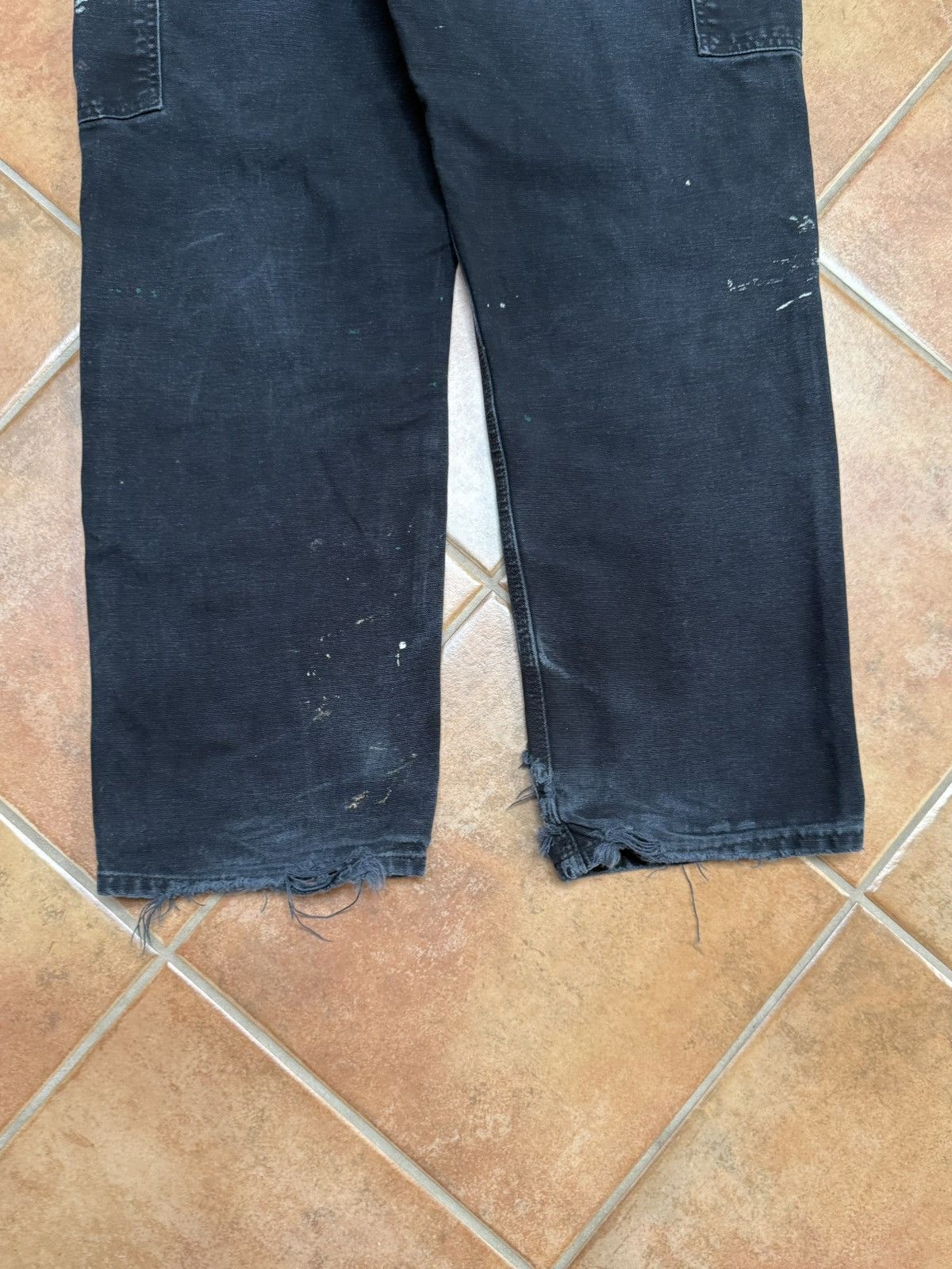 Carhartt Vintage Faded and Distressed Carhartt Double Knees Size US 33 - 11 Thumbnail