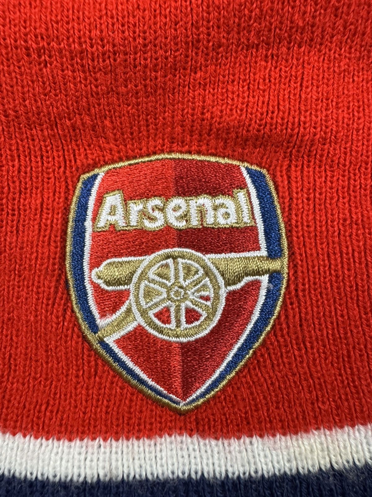 Vintage Vintage 90s Arsenal F.C. reversible beanie hat Blokecore Size ONE SIZE - 6 Thumbnail
