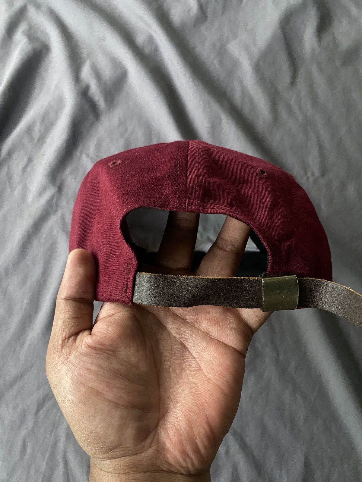 Supreme Supreme Tonal Logo Burgundy 6 panel FW15 Size ONE SIZE - 2 Thumbnail