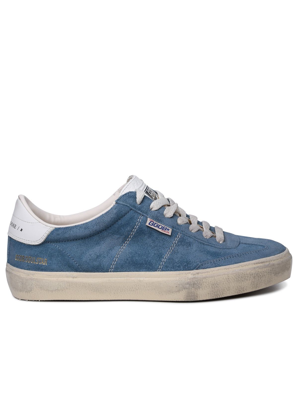 image of Golden Goose 'soul Star' Blue Leather Sneakers, Men's (Size 7)