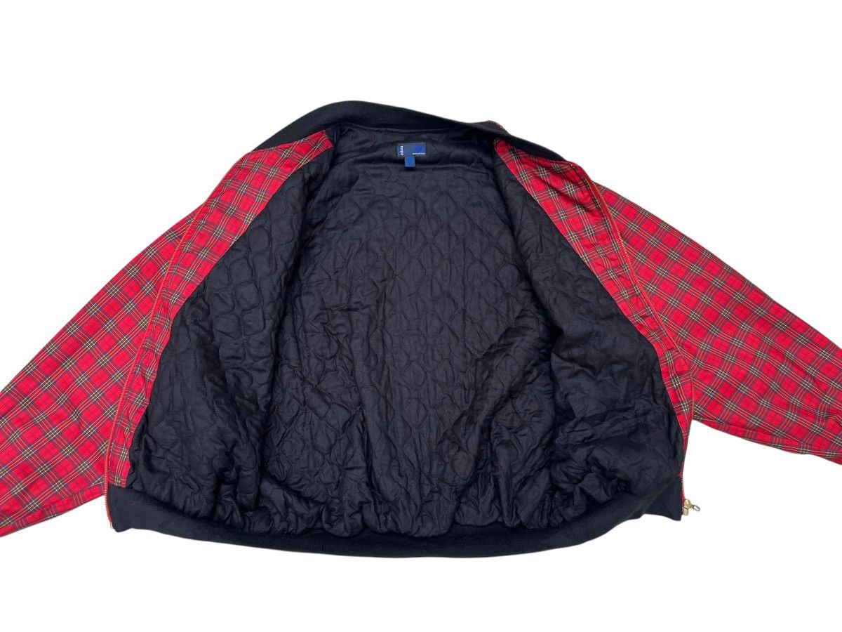 Mila Schon Vintage 80s 90s Mila Schon Red Tartan Bomber Jacket Size US XL / EU 56 / 4 - 22 Thumbnail