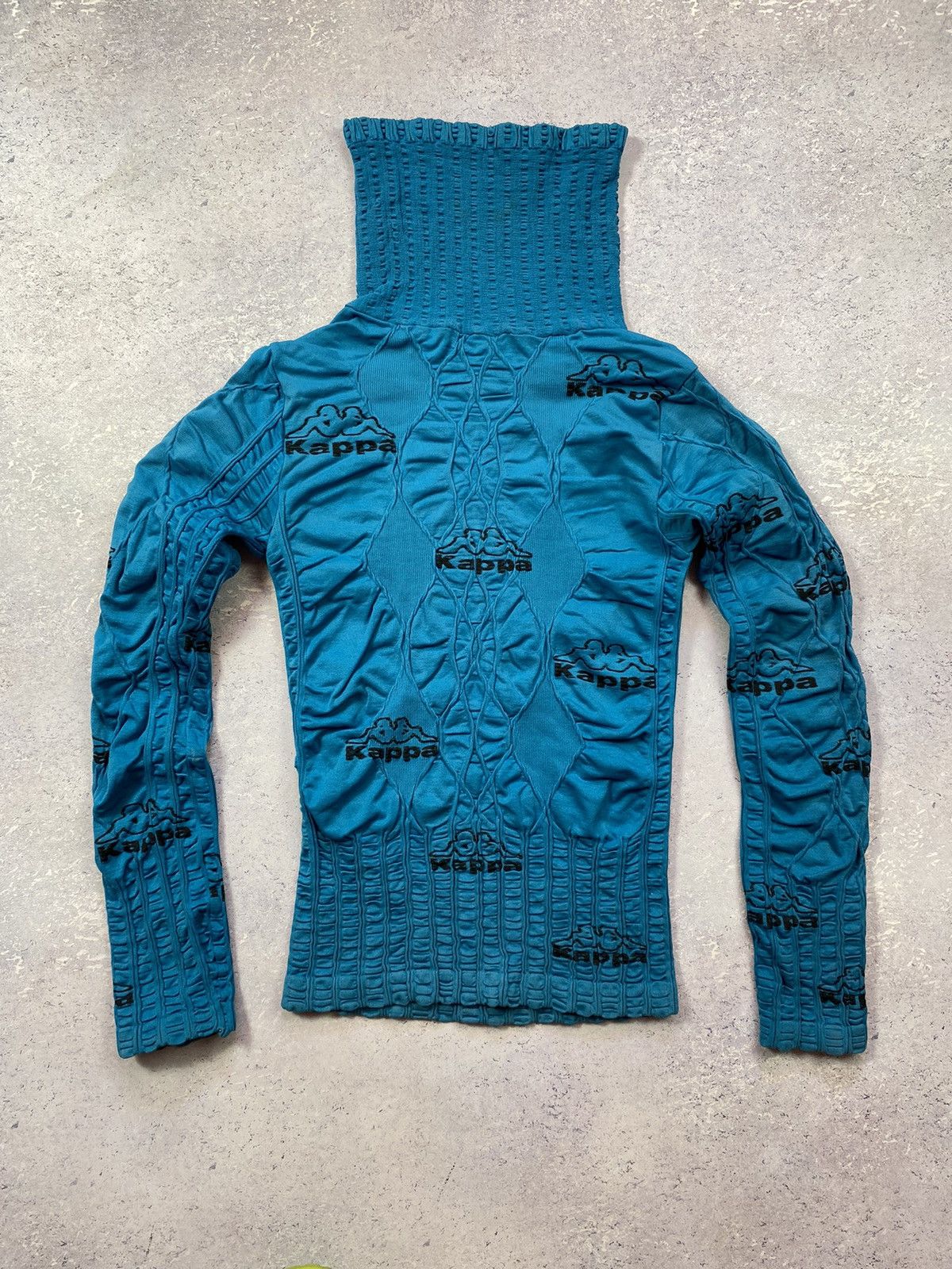Kappa × Vintage Vintage Avant Garde Kappa Women’s Sweater Size S / US 4 / IT 40 - 10 Thumbnail