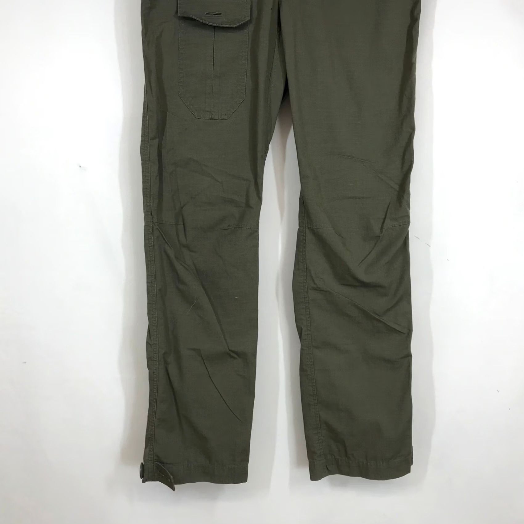 Vintage Beyond Clothing Tactical Cargo Pants Mens Ranger Green Cordura Ripstop Outdoor Pants Size US 32 / EU 48 - 3 Thumbnail