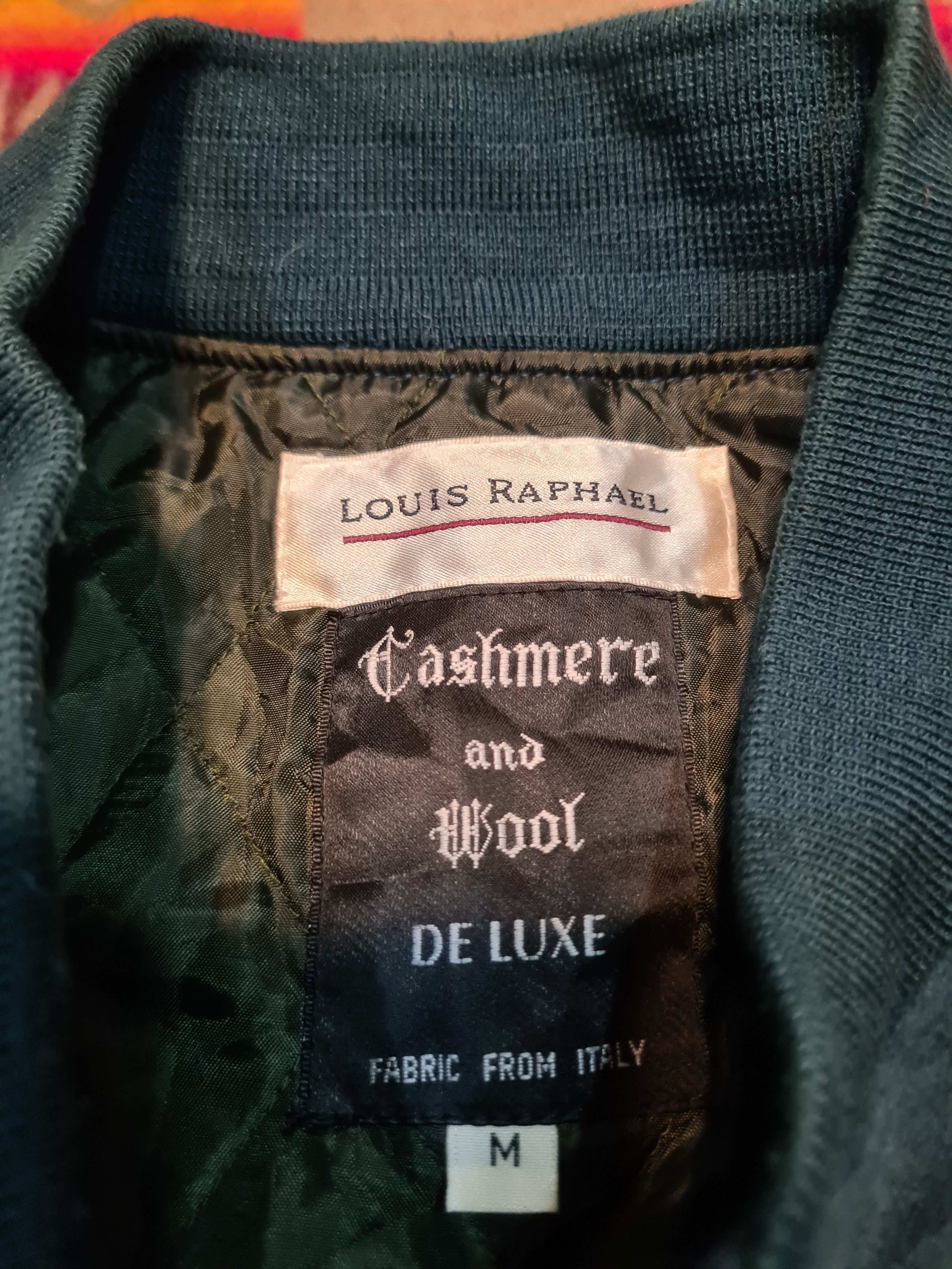 Vintage Louis raphael cashmere and wool varsity Size US M / EU 48-50 / 2 - 5 Thumbnail