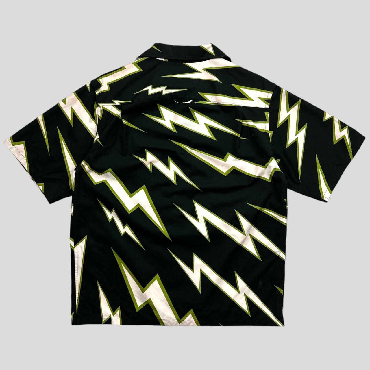 Prada Prada x Frankenstein FW19 Boxy Lightning Shirt - XS (S/M) Size US S / EU 44-46 / 1 - 3 Thumbnail