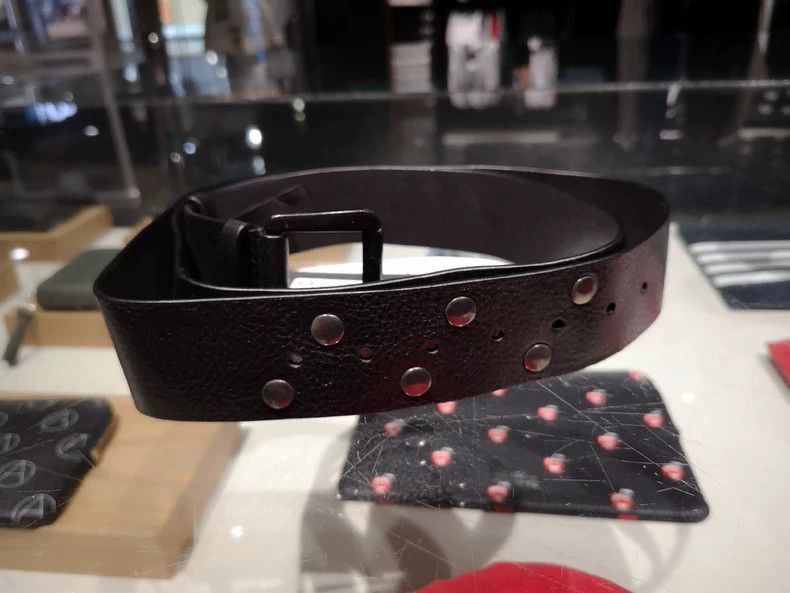 Ann Demeulemeester Ann Demeulemeester ann demeulemeester cowhide belt for men Size ONE SIZE - 4 Thumbnail