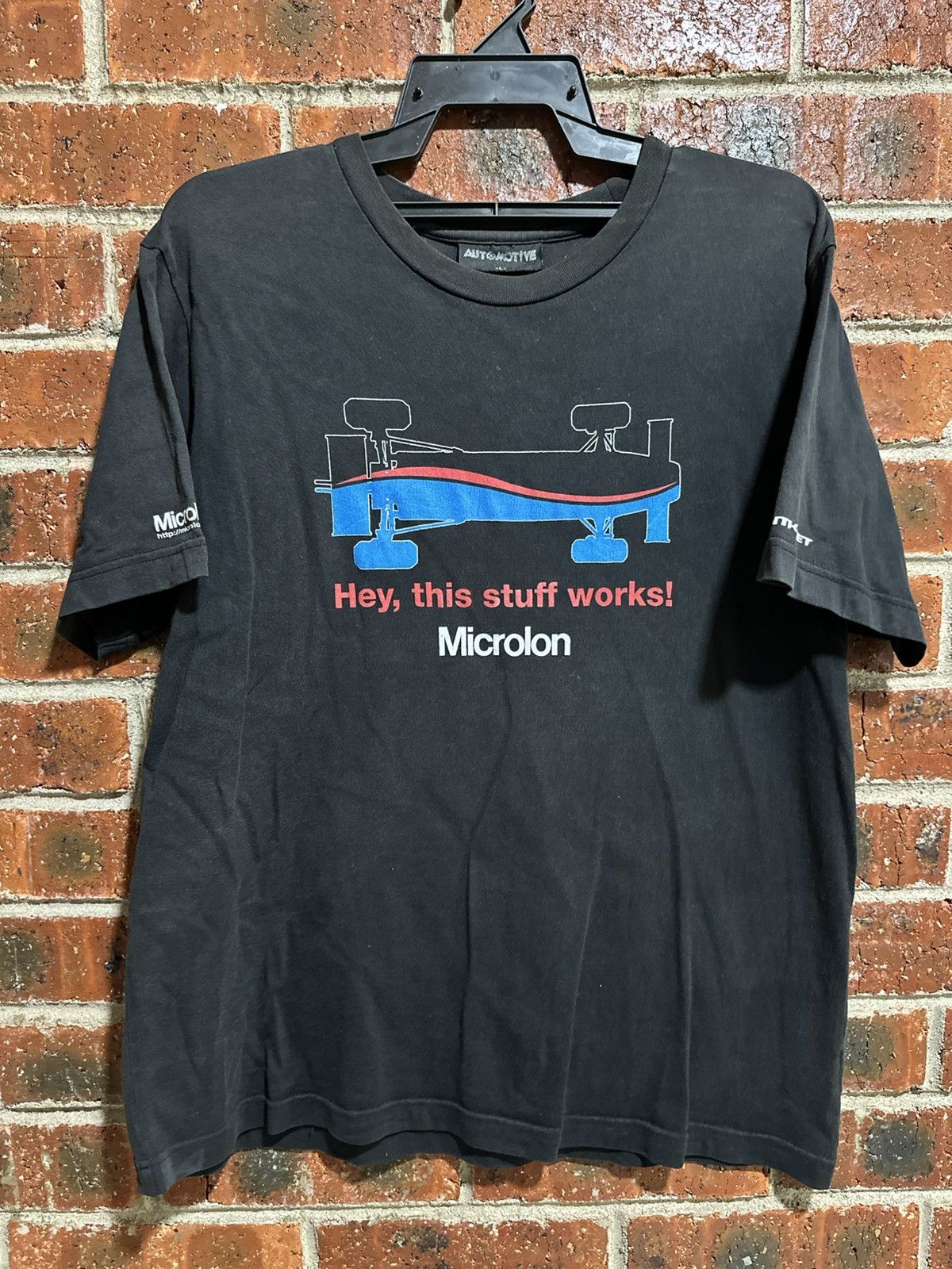 Sears Vintage Microlon Automotive Faded Tee Size US L / EU 52-54 / 3 - 2 Thumbnail