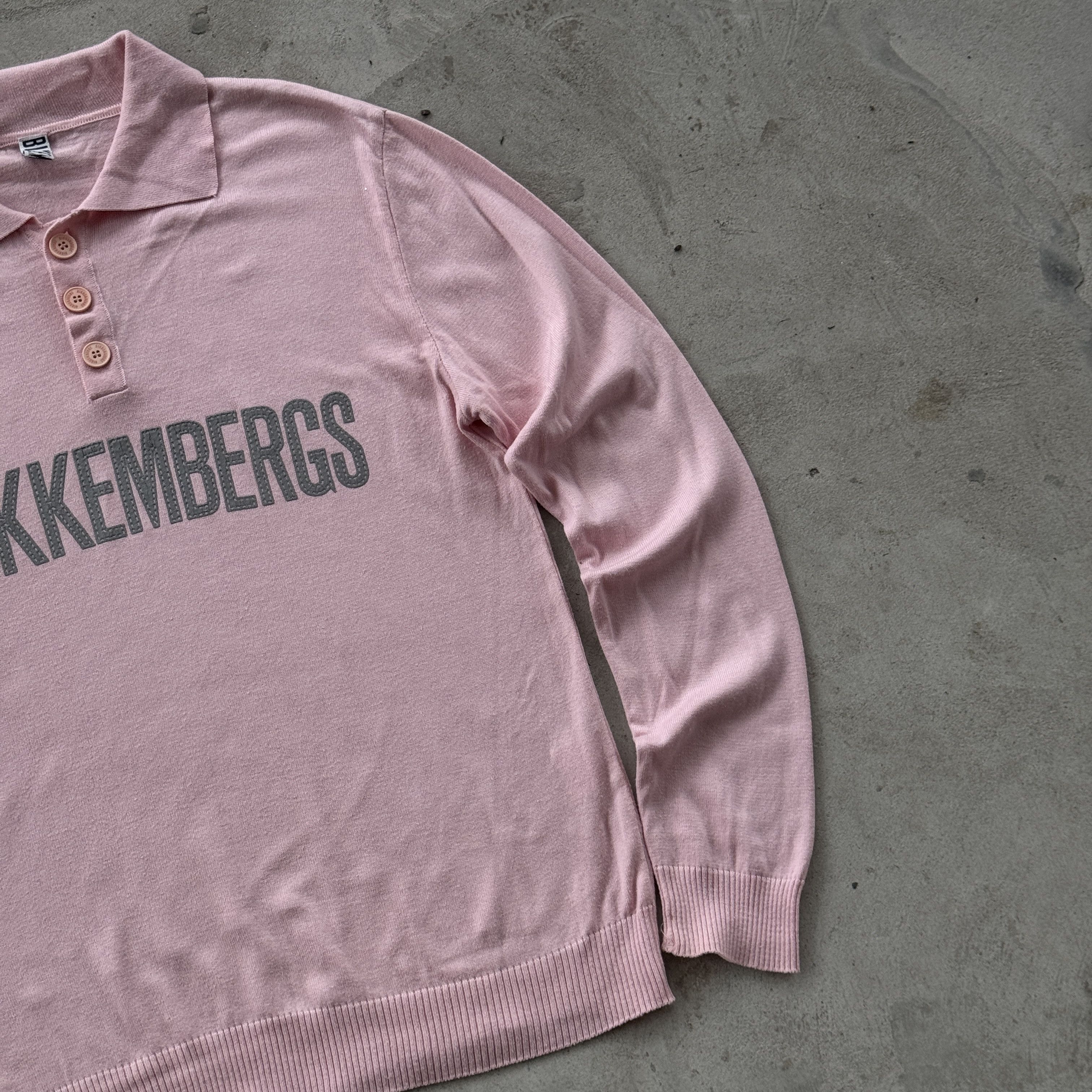 Dirk Bikkembergs Vintage 90s Dirk Bikkermbergs Collared Sweater Size US XL / EU 56 / 4 - 2 Thumbnail
