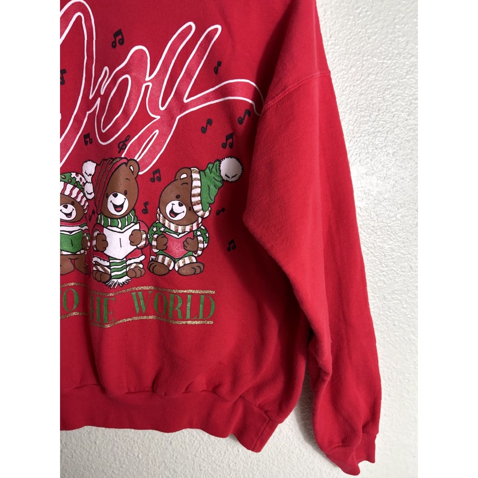 Hanes Vintage Hanes Christmas Joy To The World Red Mens Large Sweatshirt User: Vintage Hanes Christmas Joy To The World Red Mens Large Sweatshirt Size US L / EU 52-54 / 3 - 4 Thumbnail