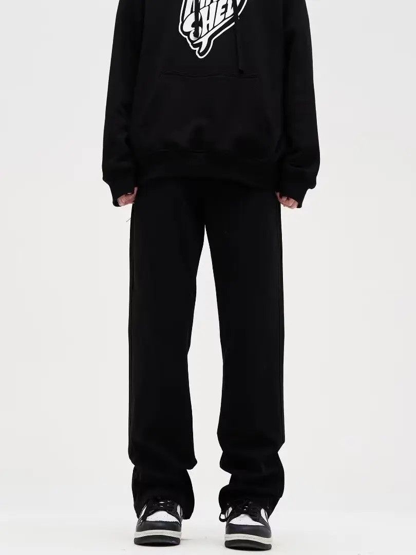 Japanese Brand × Jean Retro straight black high street jeans Size US 32 / EU 48 - 3 Thumbnail