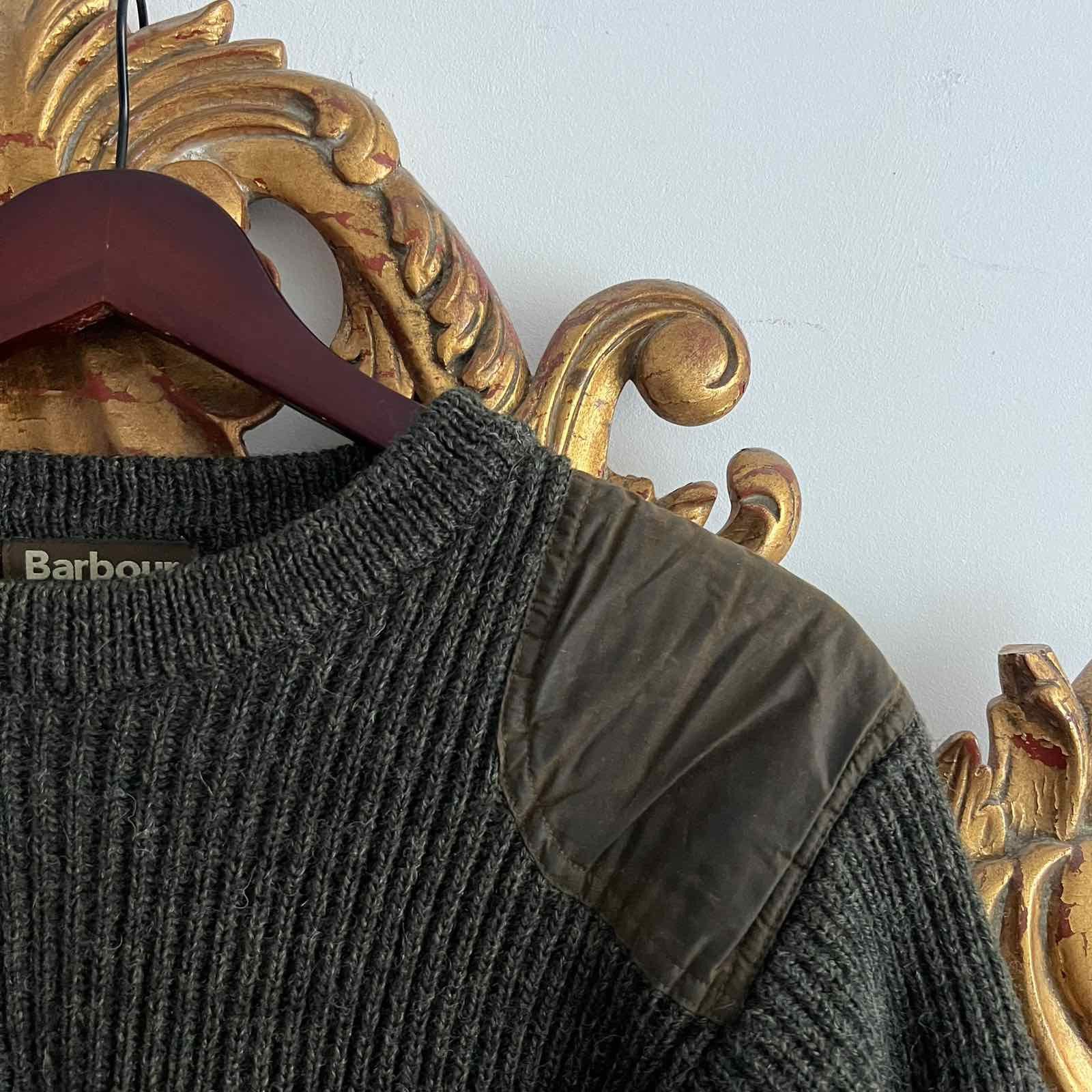 Barbour Barbour Vintage 90s Mens Knit Sweater Sz S Size US S / EU 44-46 / 1 - 6 Thumbnail