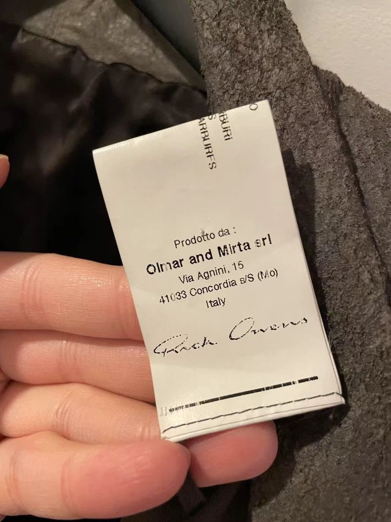 Rick Owens rick owens size 8 Lambskin cropped jacket Size US M / EU 48-50 / 2 - 4 Thumbnail