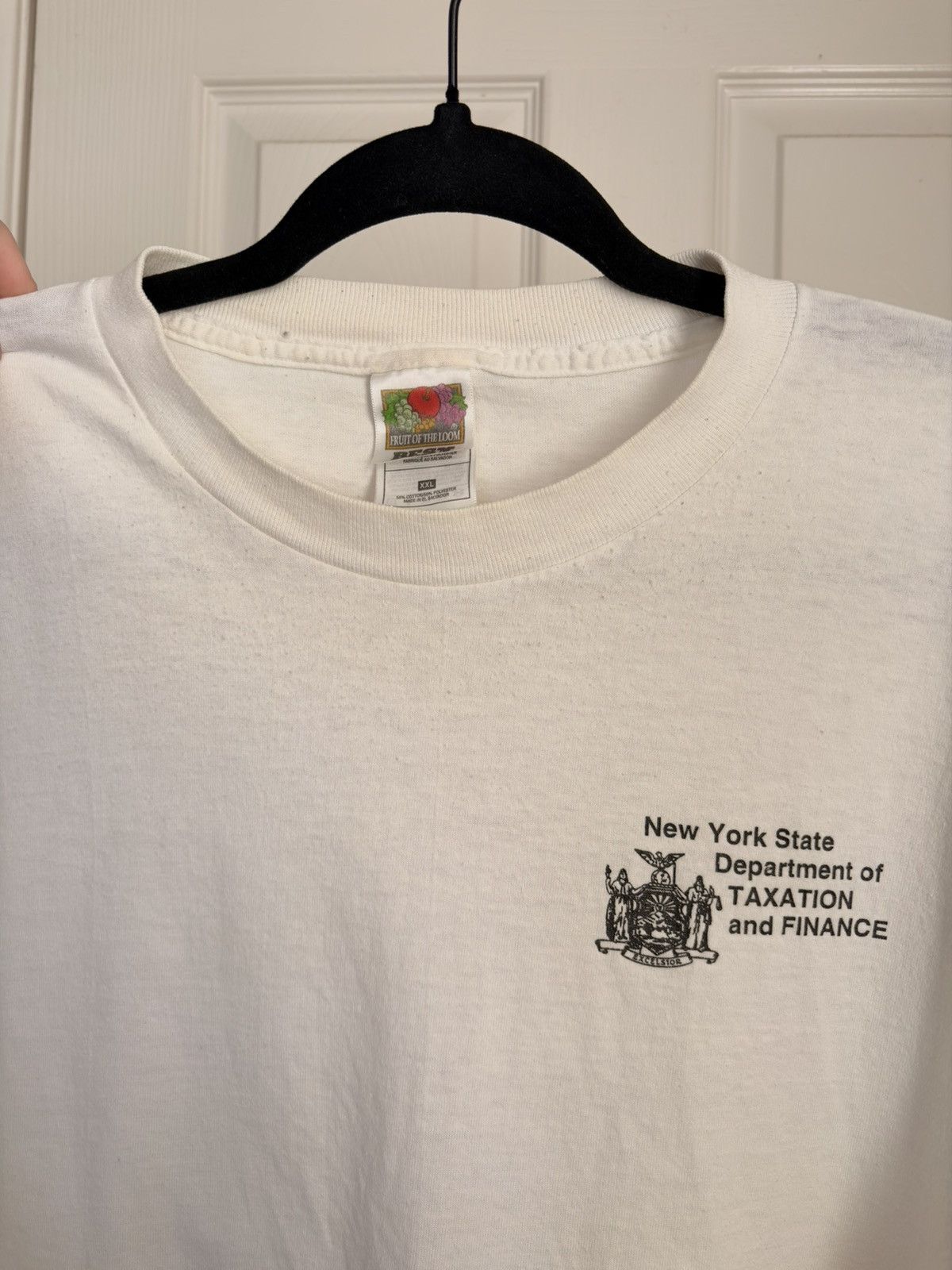 Vintage Vintage 9/11 Memorial NY Dept of Tax and Finance Staff Tee Size US XL / EU 56 / 4 - 6 Thumbnail