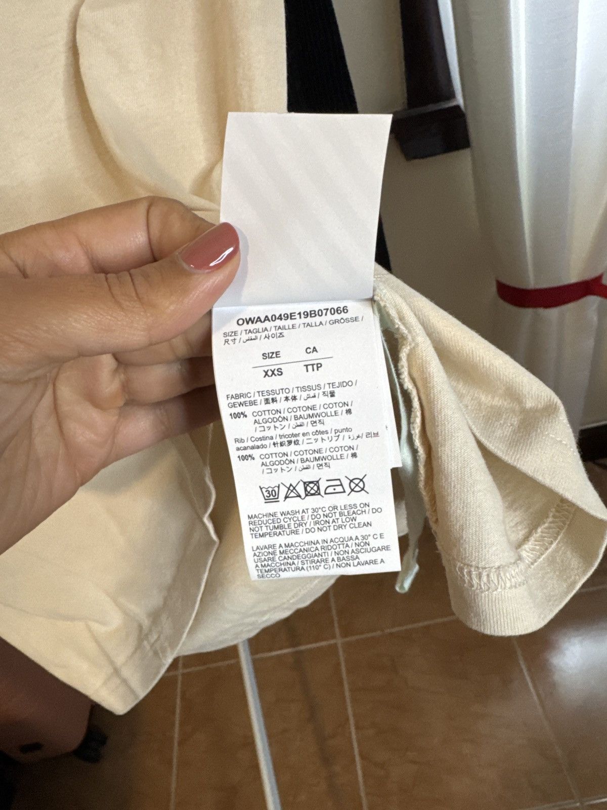 Off-White Virgil Off-White - Oversized Flowers Carryover tee - XXS Size XXS / US 00 / IT 34 - 5 Thumbnail