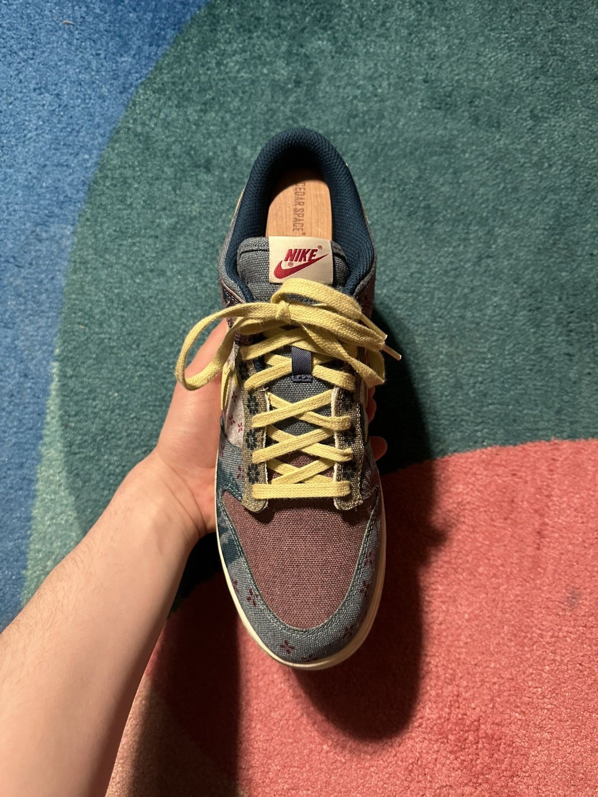 Nike Nike Dunk Low Community Garden Size US 11 / EU 44 - 3 Thumbnail