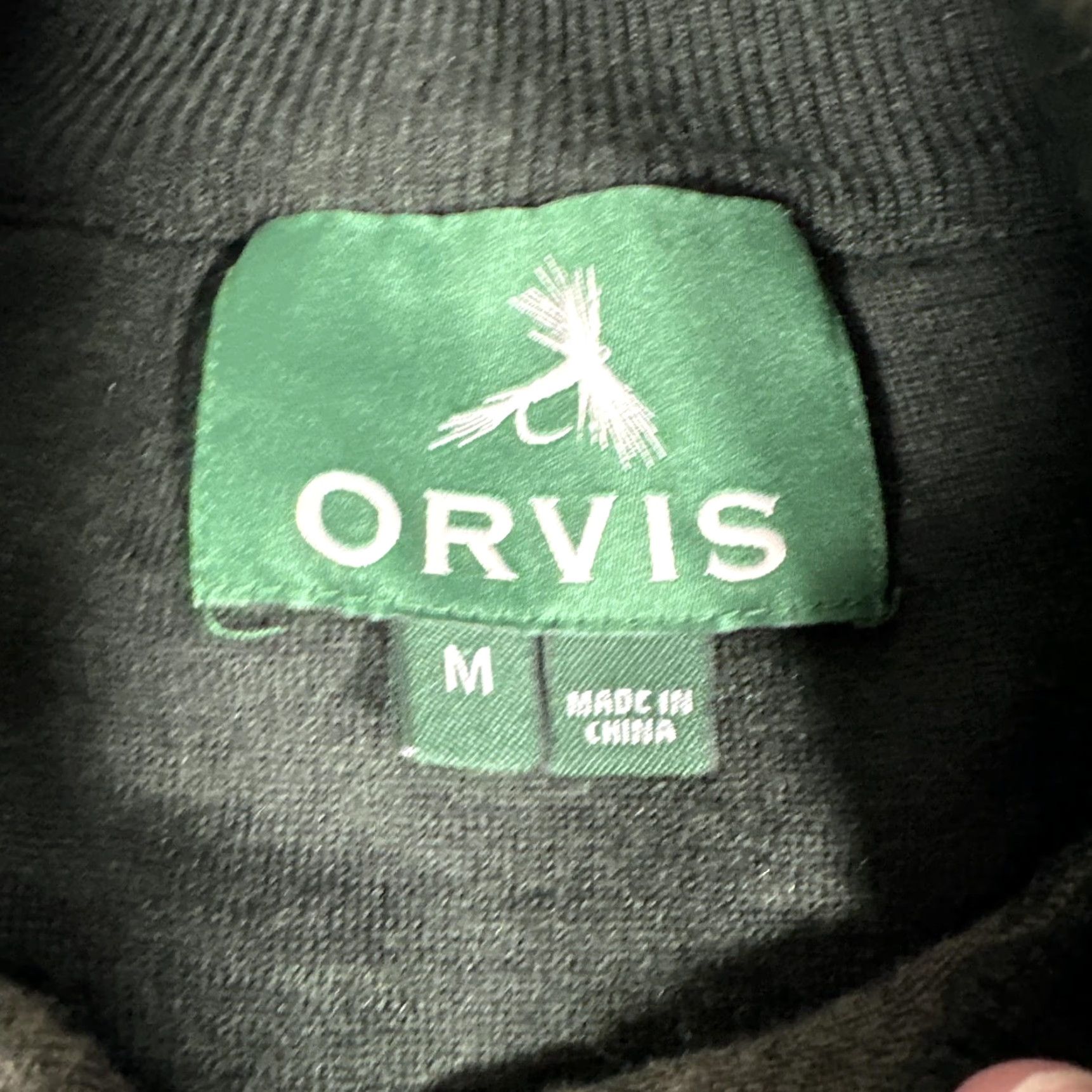 Orvis VINTAGE Orvis Sweater Mens M Brown Green Merino Wool Henley Mock Neck Pullover Lot of 2 Size US M / EU 48-50 / 2 - 4 Thumbnail