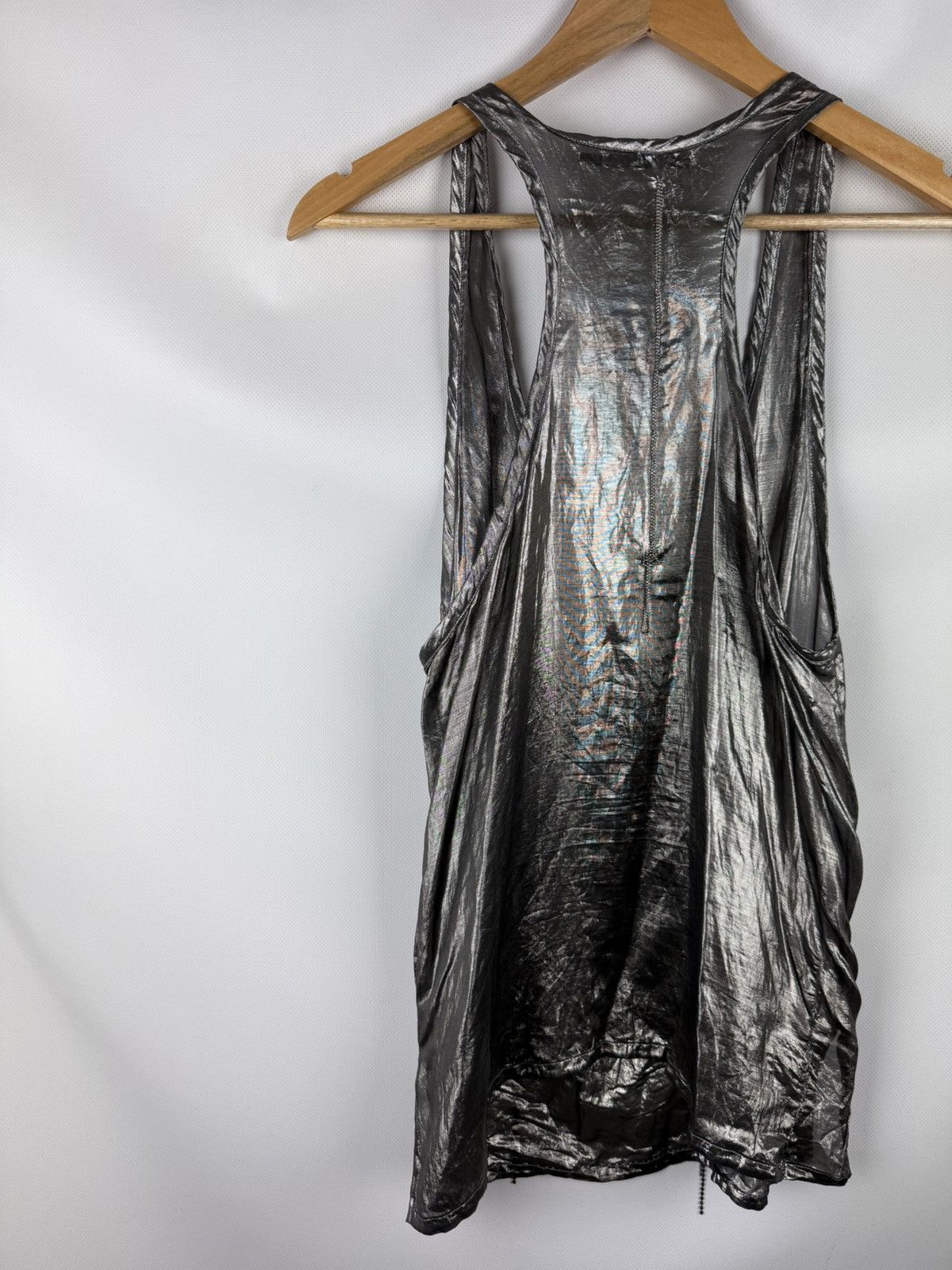Marithe + Francois Girbaud Marithe Francois Girbaud Silk Sleeveless Tank Top Blouse Size S / US 4 / IT 40 - 14 Thumbnail