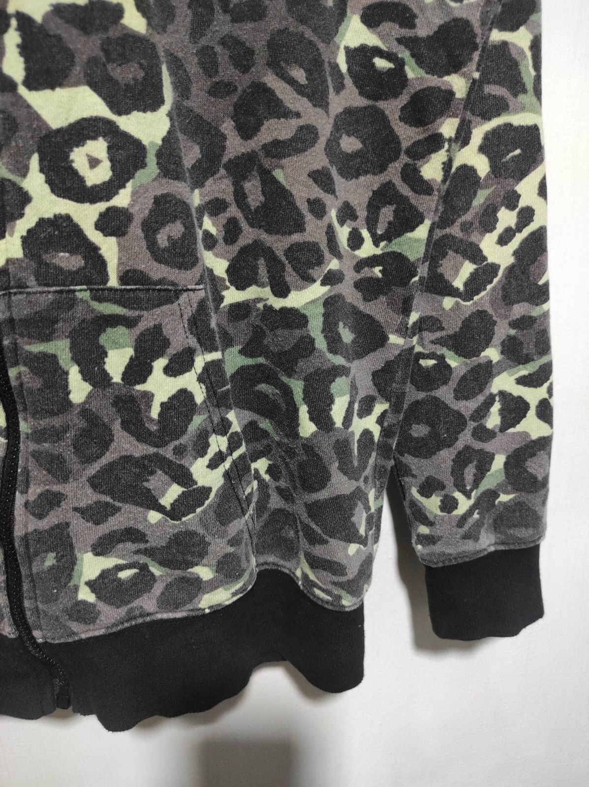 Japanese Brand Anap Leopard zip fur hoodie ifsix LGB style Size US M / EU 48-50 / 2 - 5 Thumbnail