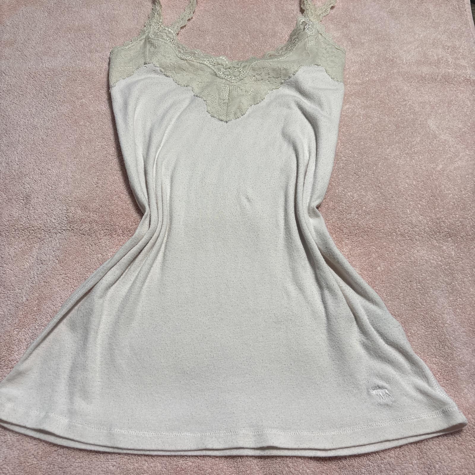Abercrombie & Fitch vintage Abercrombie & fitch pink lace cami tank Size L / US 10 / IT 46 - 1 Thumbnail