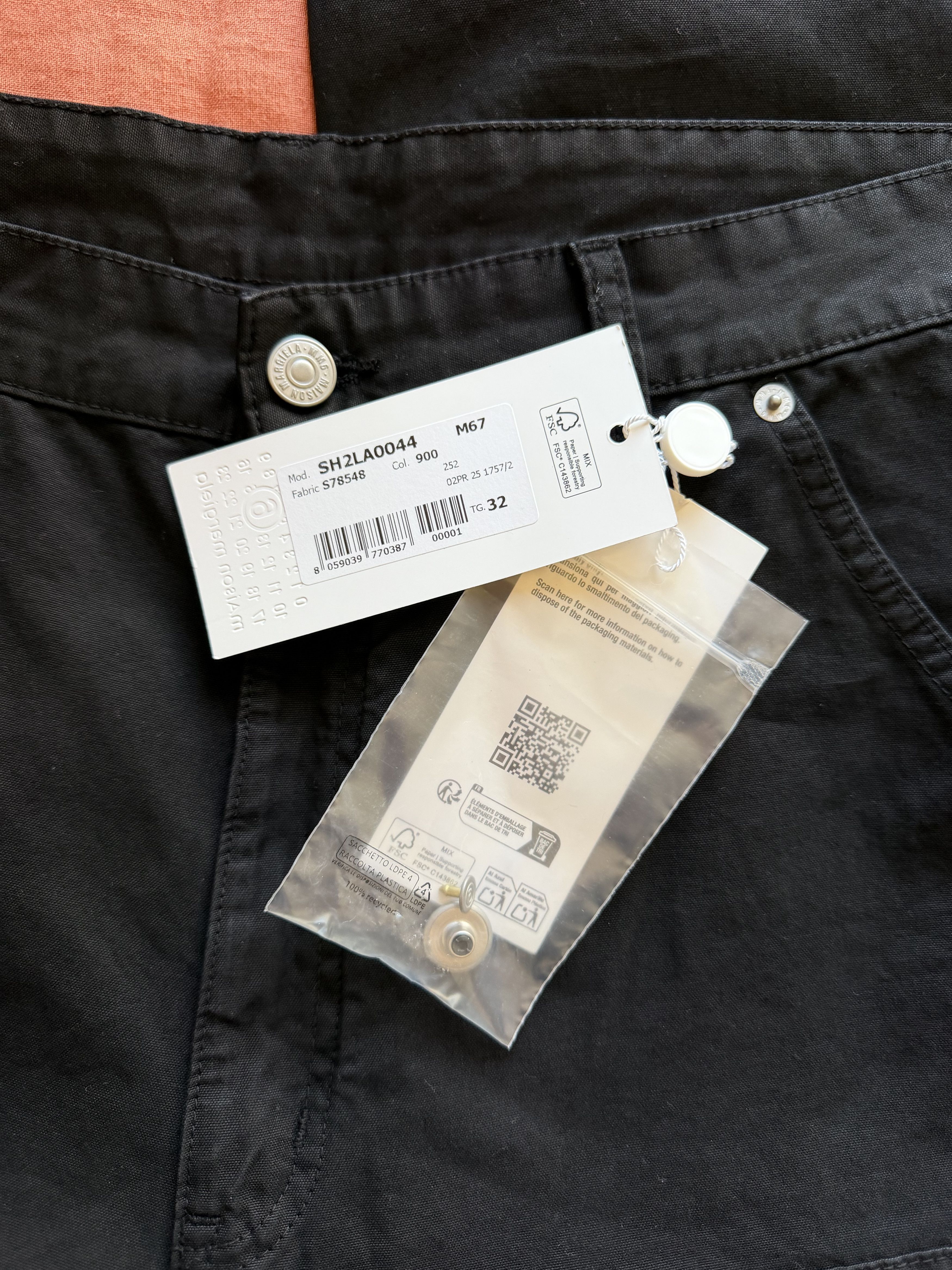 MM6 MM6 Maison Margiela Double Knee Carpenter Pants in Black Size US 32 / EU 48 - 7 Thumbnail
