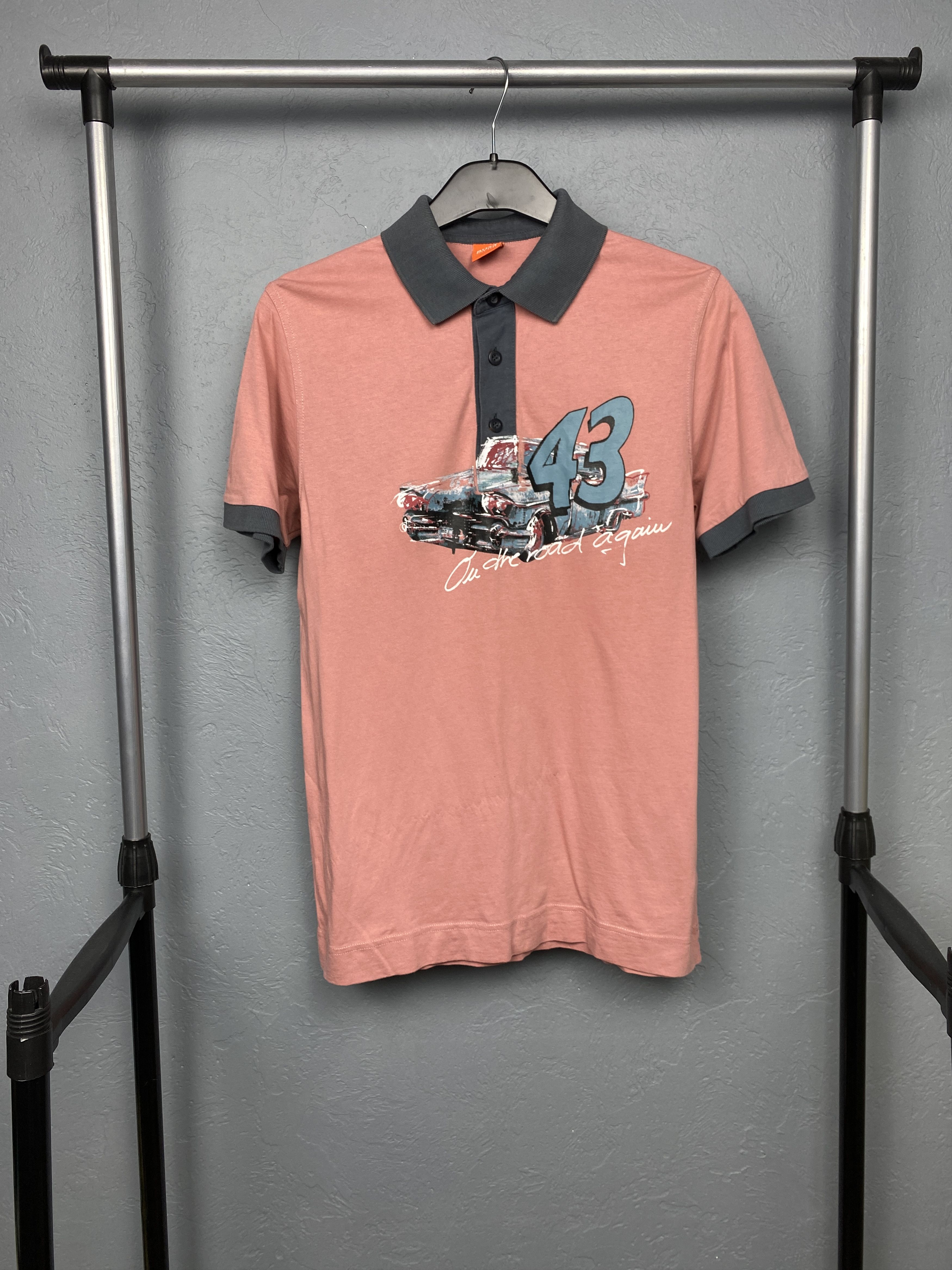 Hugo Boss Hugo Boss Vintage Mens Polo Shirt Size M Size US M / EU 48-50 / 2 - 1 Thumbnail