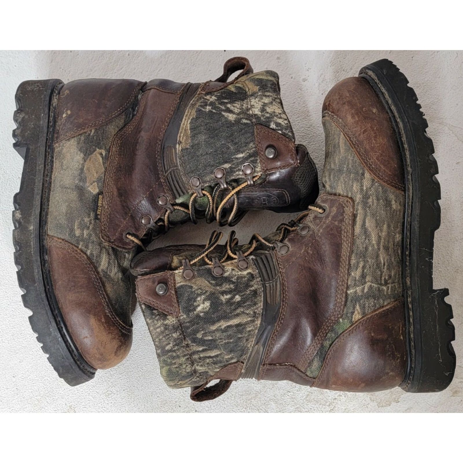 Timberland Timberland Pro Winter Extreme GTX Tall Boot Goretex Waterproof Sz 7 men wmns 9 Brown Boots Mens 7 Winter Waterproof Nylon Leather/Upper? Size US 7 / EU 40 - 3 Thumbnail