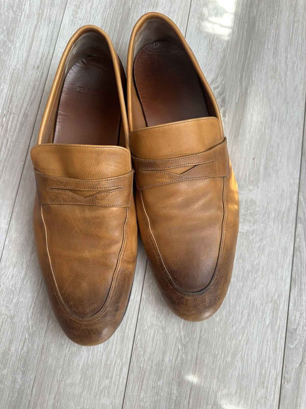 Bally BALLY LEATHER FLATS VINTAGE Size US 11 / EU 44 - 4 Thumbnail