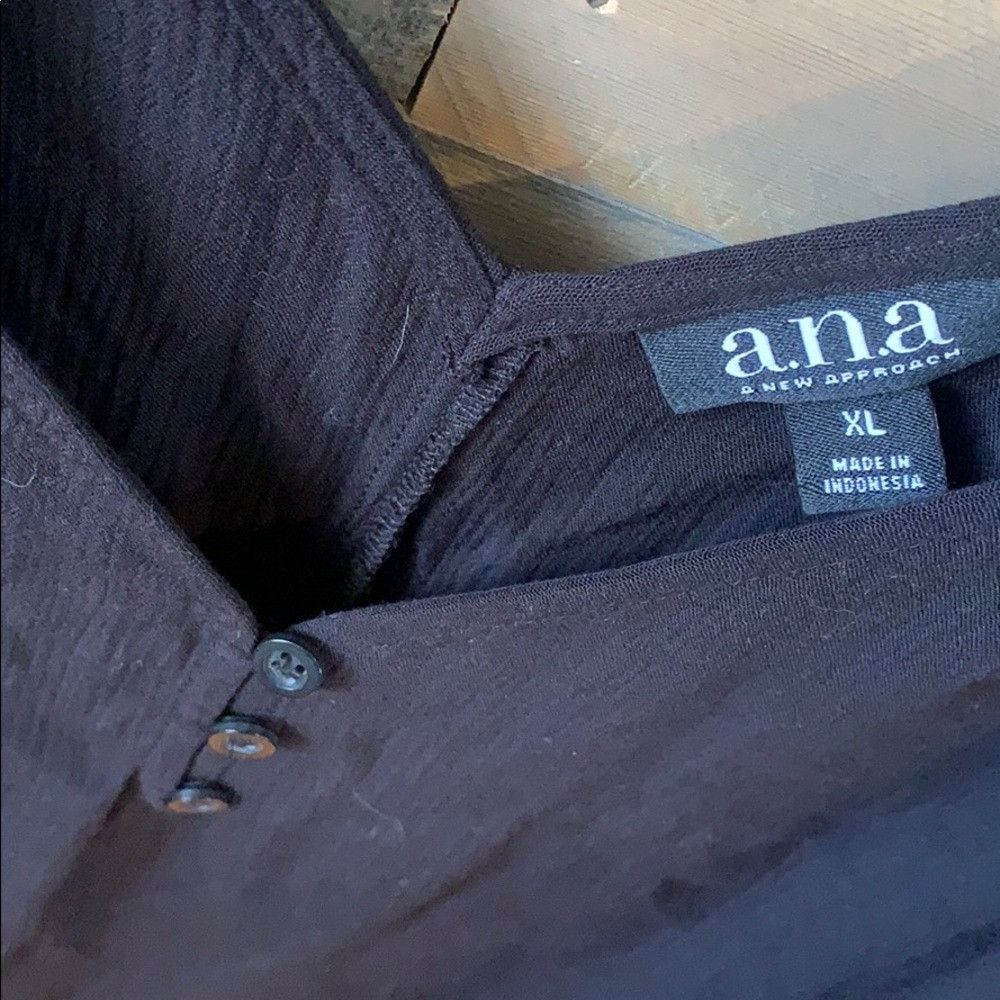 Other a.n.a. Black Sleeveless Top XL Size XL / US 12-14 / IT 48-50 - 3 Thumbnail