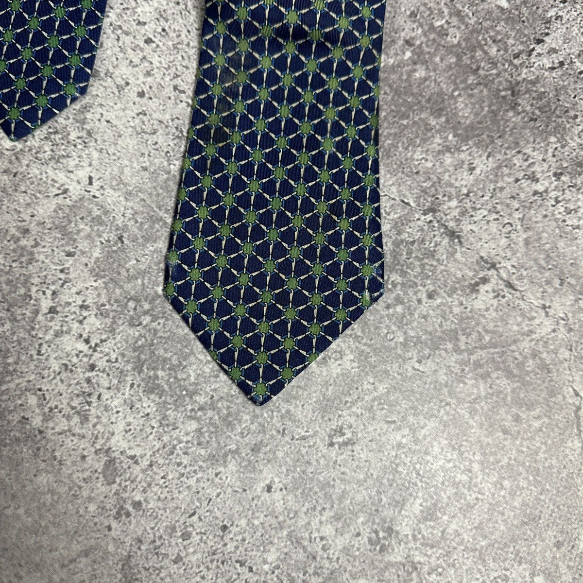 Hermes Vintage 90s Hermes Paris Silk tie France luxury y2k hype Size ONE SIZE - 3 Thumbnail