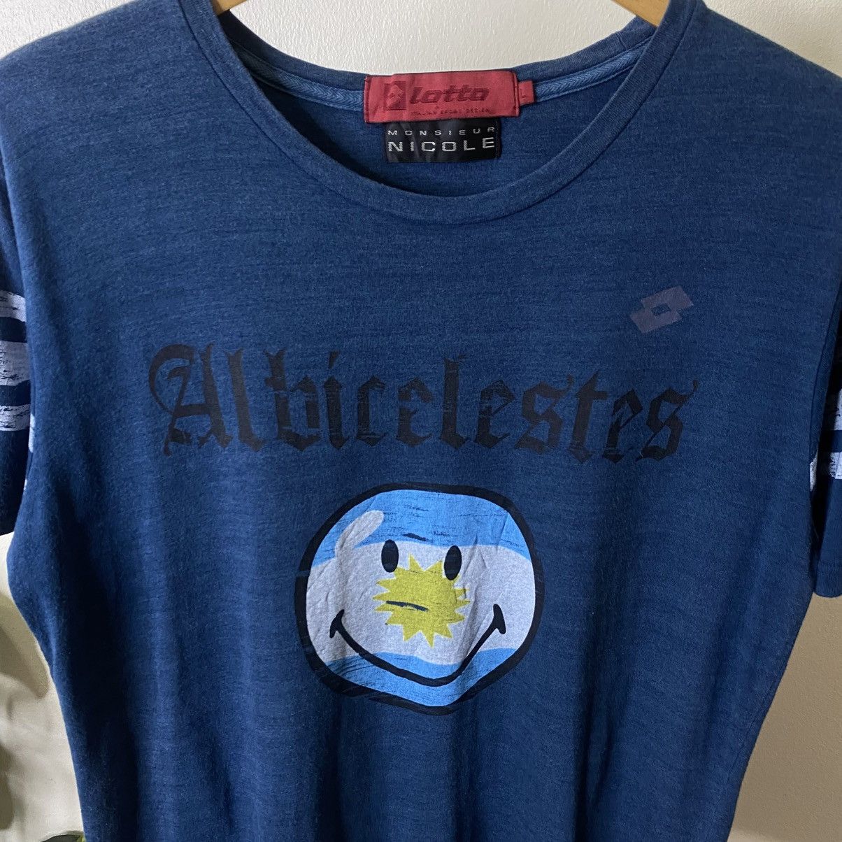 Nicole Club Nicole Monsieur x Lotto Rare Collaboration T Shirt Size US M / EU 48-50 / 2 - 2 Thumbnail