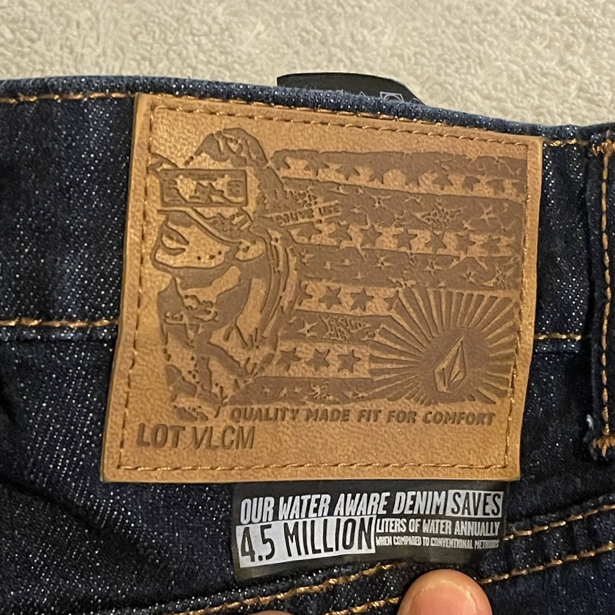 Volcom Vintage Volcom Jeans Men 32 Blue Vorta Slim Straight (32x30) Size US 32 / EU 48 - 6 Thumbnail