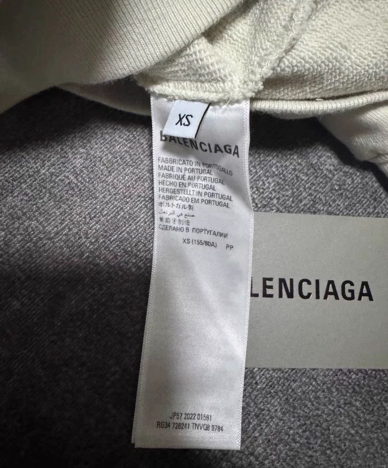 Balenciaga Balenciaga Multielement Full Print Logo Hoodie Size US XS / EU 42 / 0 - 4 Thumbnail