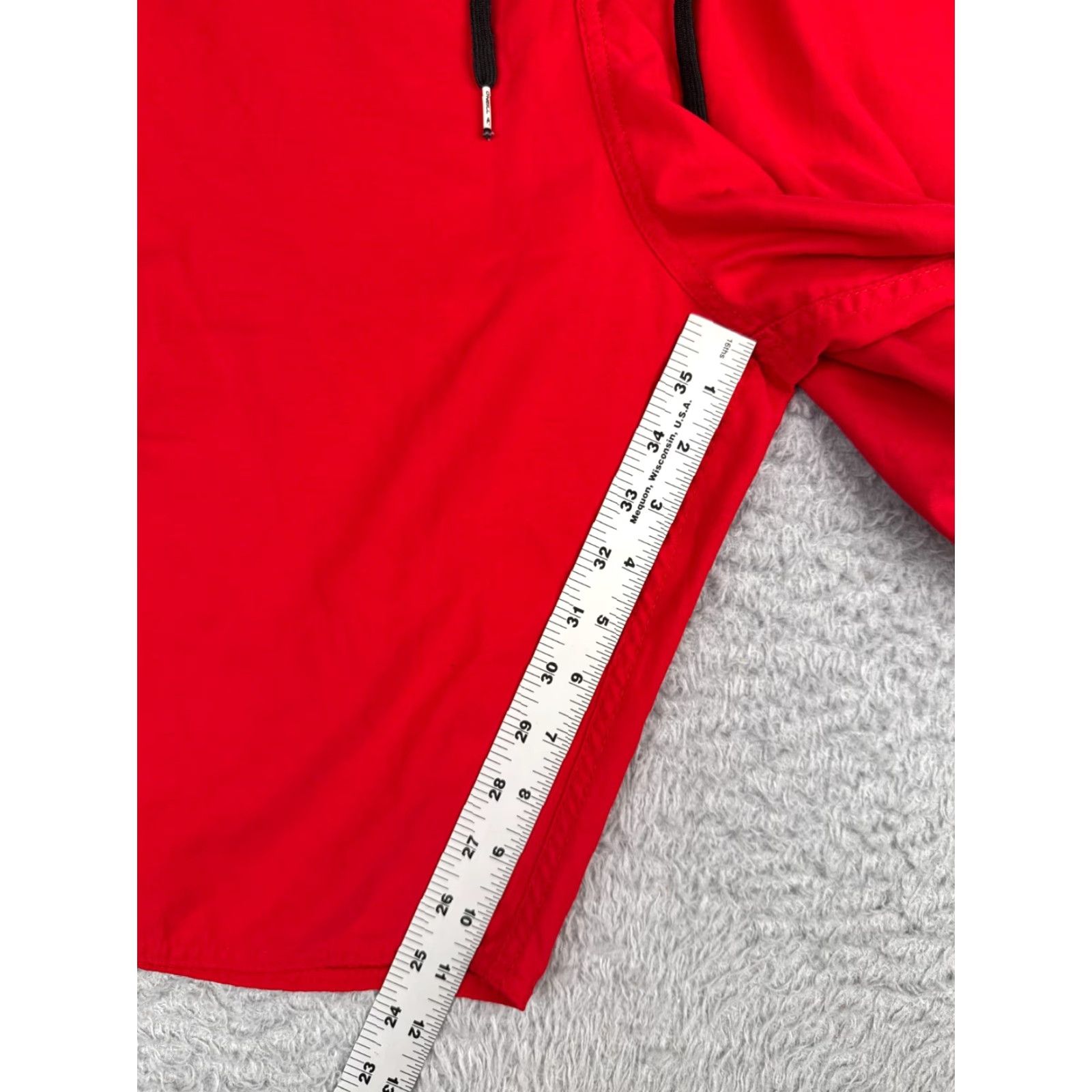 O'Neill O'Neill Board Shorts Mens 38 Red Green Solid Cargo Polyester 38x11 Swim Trunks Bottom Adult Men Size US 38 / EU 54 - 6 Thumbnail